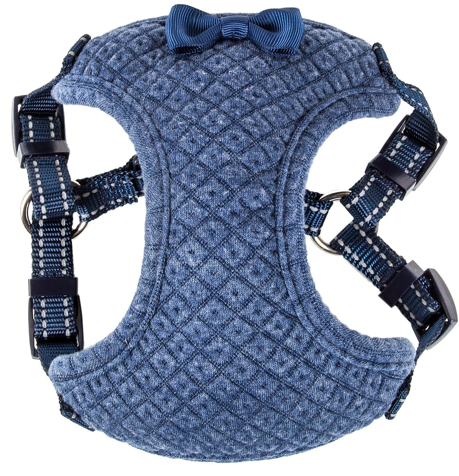Pet Life ® 'Flam-Bowyant' Mesh Reversed and Adjustable Dog Harness - Image 3