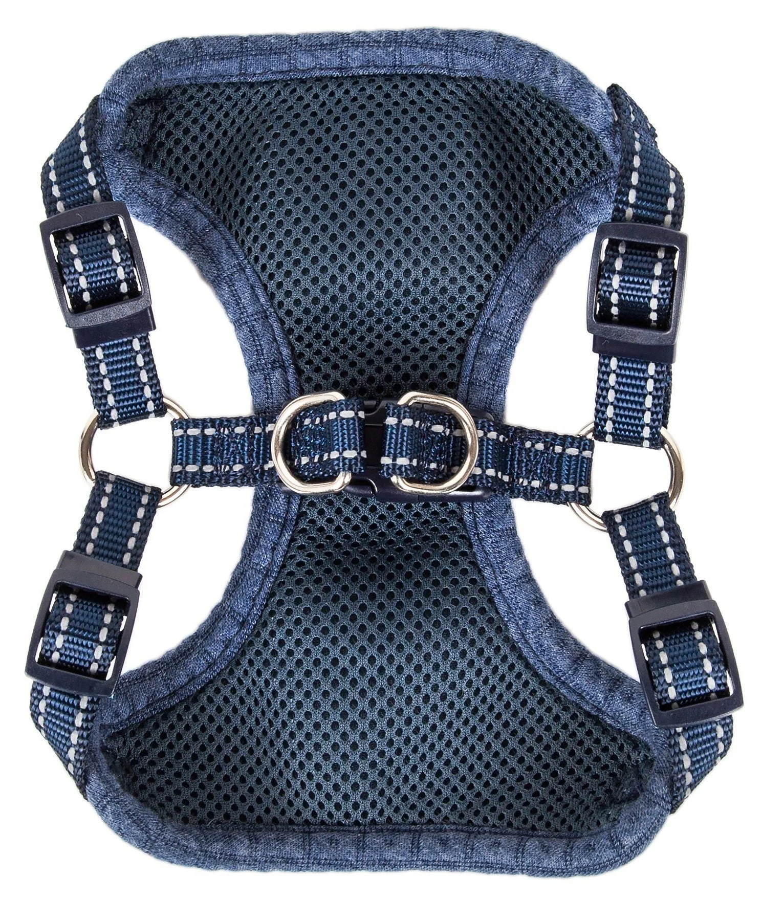 Pet Life ® 'Flam-Bowyant' Mesh Reversed and Adjustable Dog Harness - Image 5
