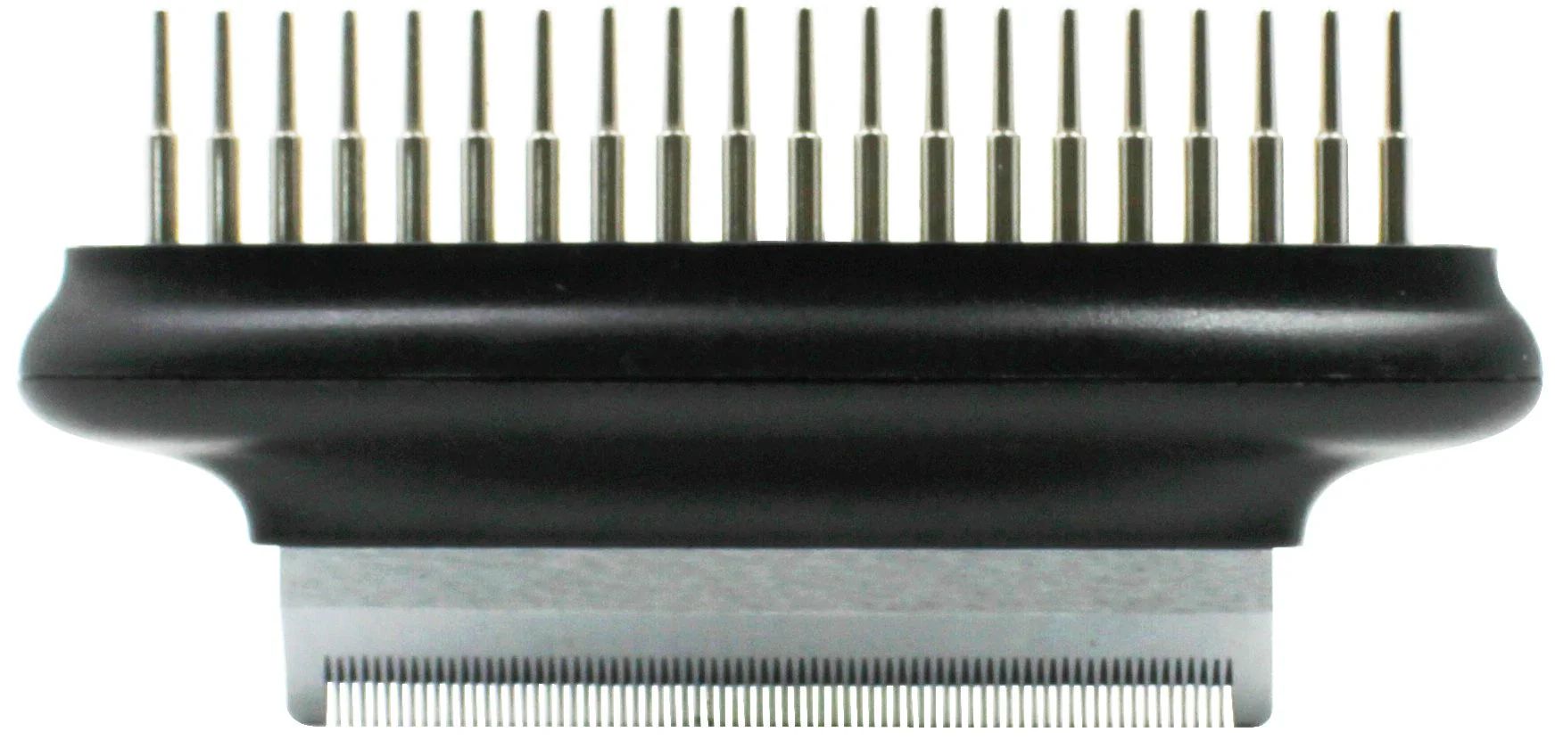 Pet Life ® Flex Series 2-in-1 Dual-Sided Grooming Undercoat Pet Rake and Deshedder - Image 3