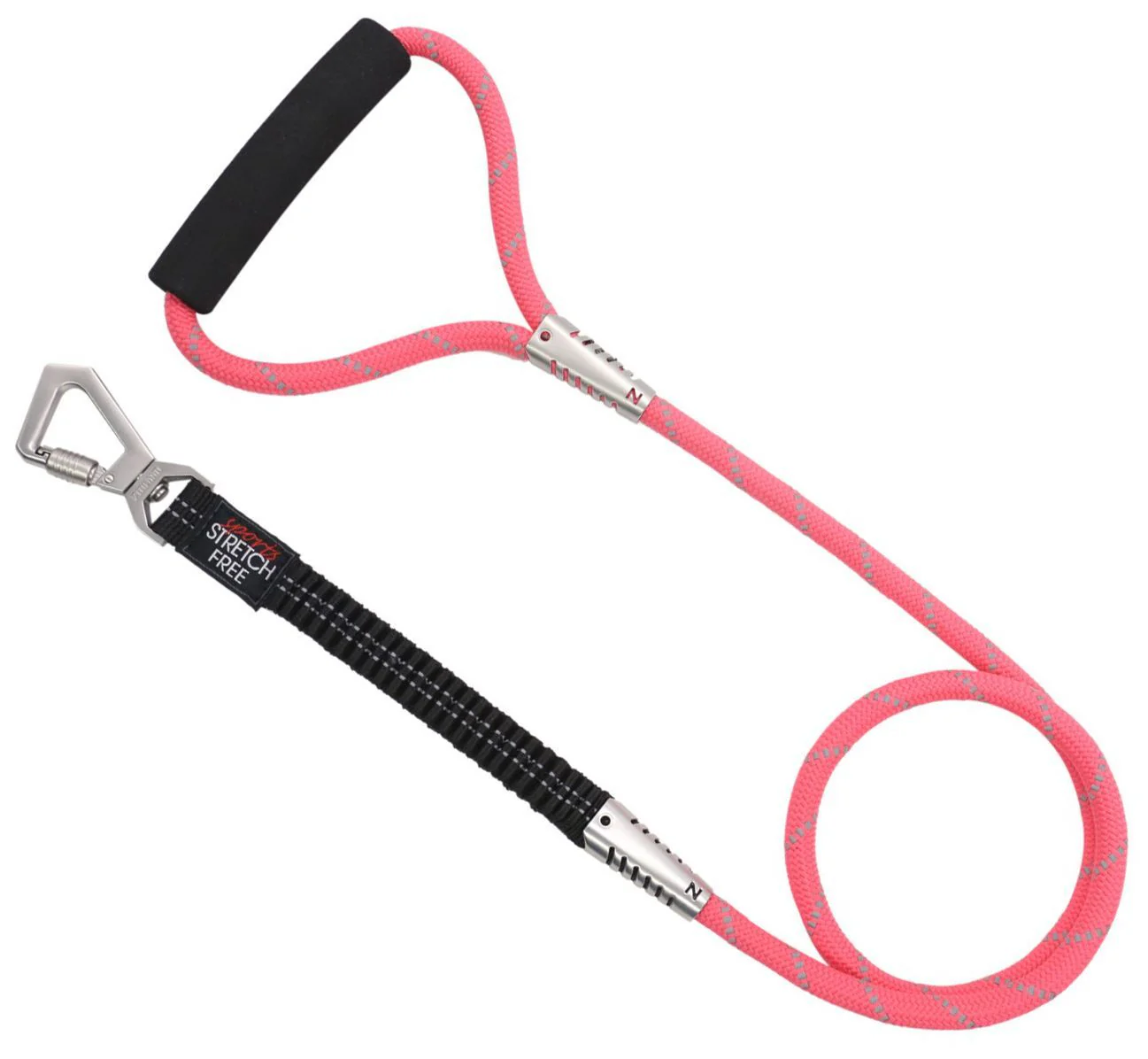Pet Life ® 'Flexo-Tour' Shock Aborbing and 3M Reflective Dog Leash - Image 2