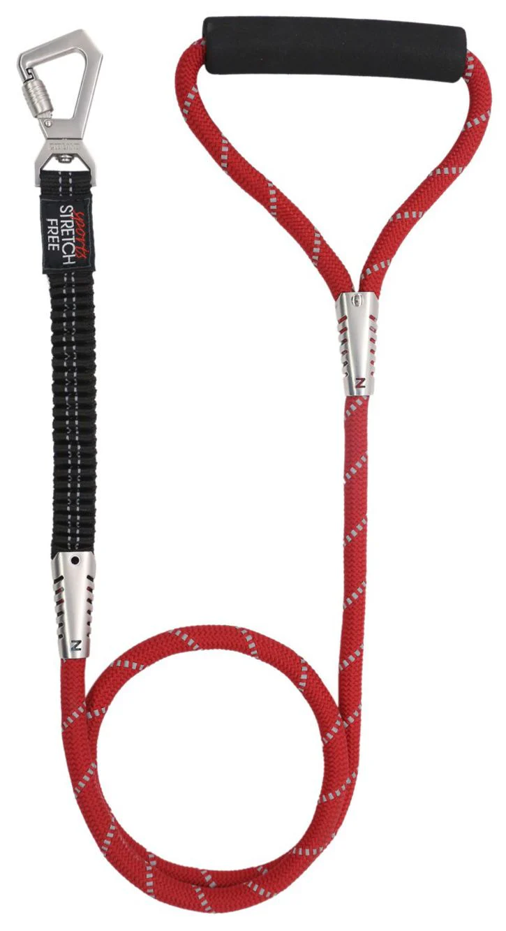 Pet Life ® 'Flexo-Tour' Shock Aborbing and 3M Reflective Dog Leash - Image 4
