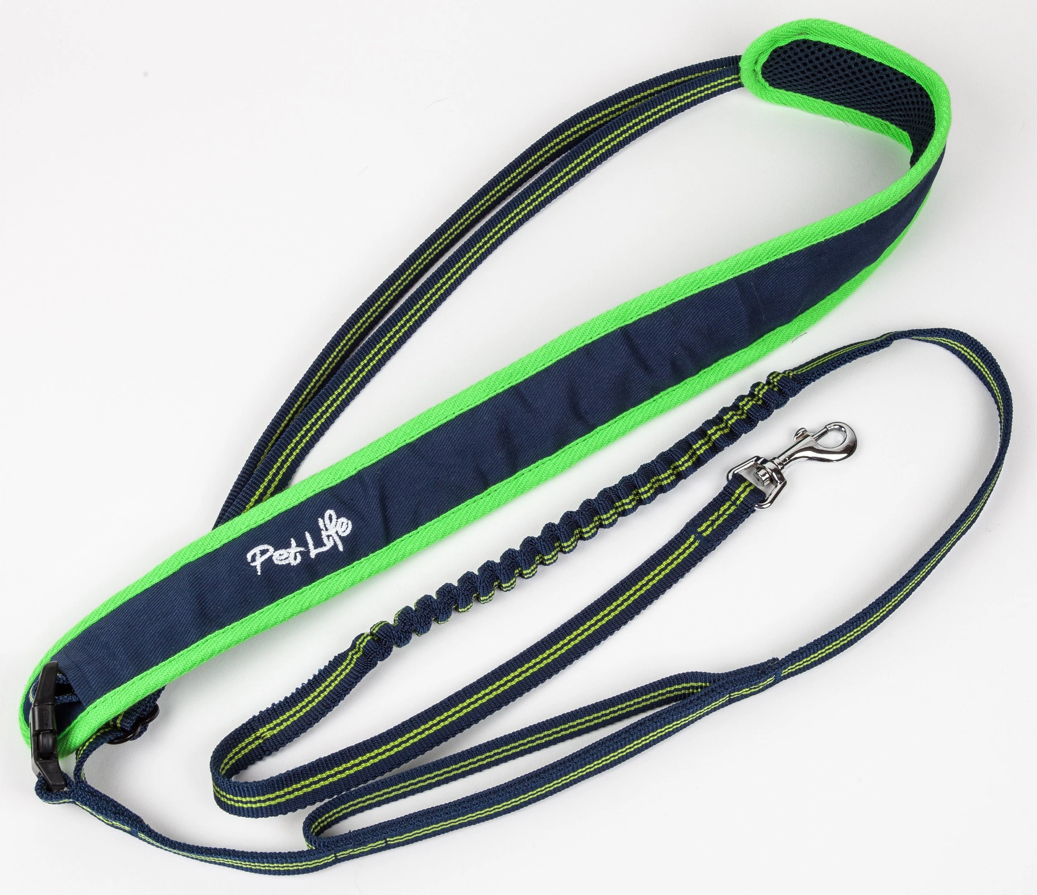 Pet Life ®  'Free-Fetcher' Hands Free Over-The-Shoulder Shock Absorbent Dog Leash - Image 2