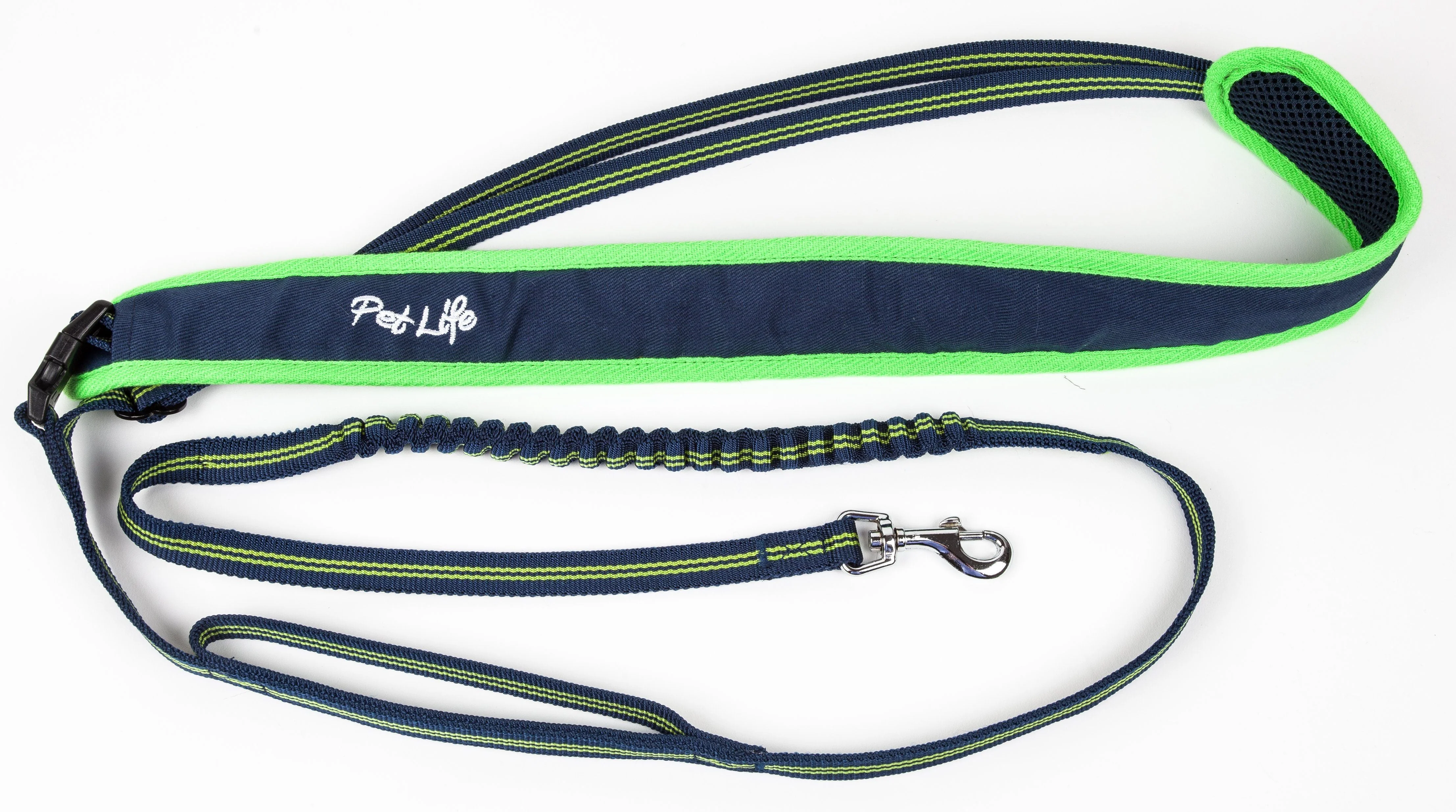 Pet Life ®  'Free-Fetcher' Hands Free Over-The-Shoulder Shock Absorbent Dog Leash - Image 3