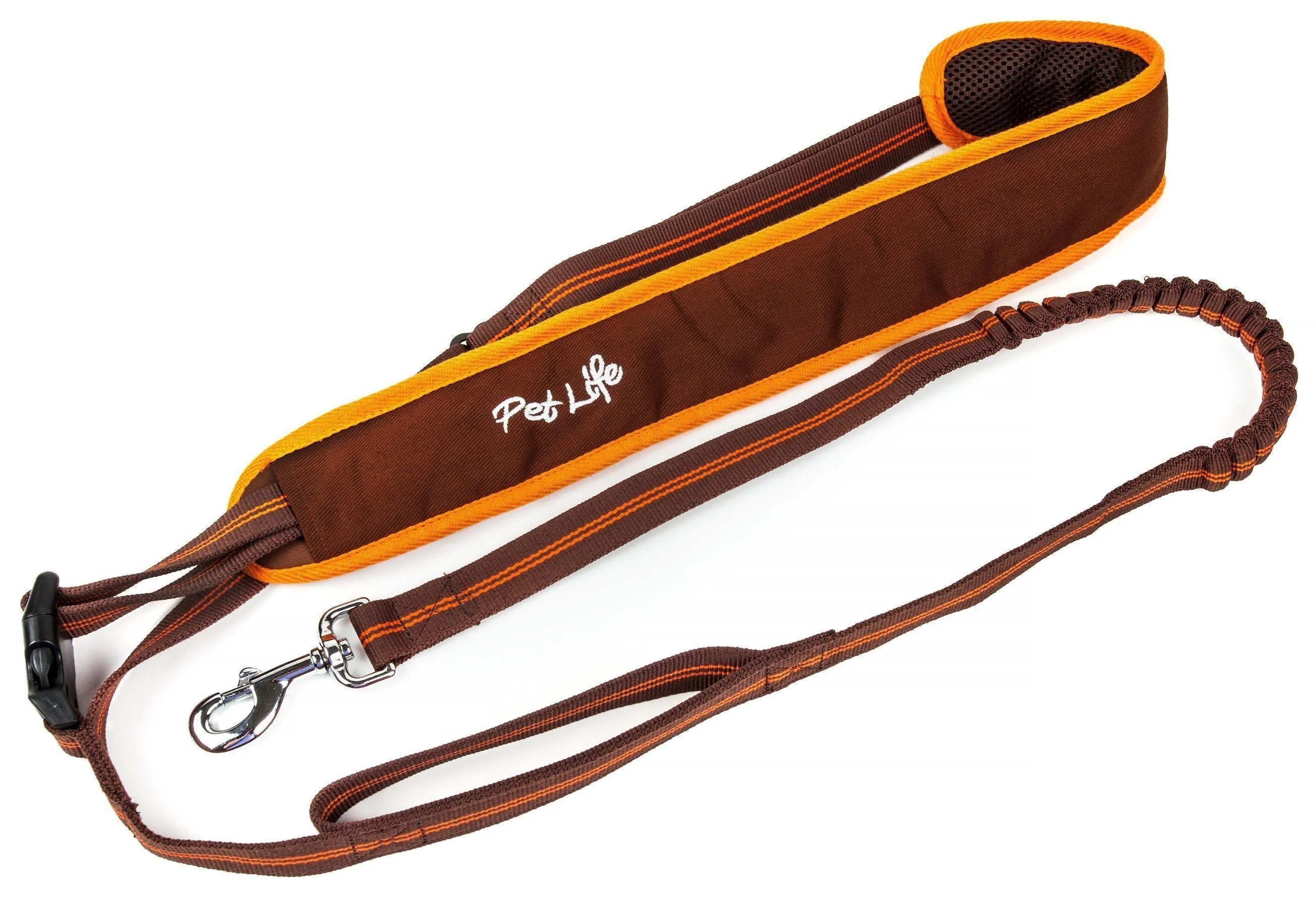 Pet Life ®  'Free-Fetcher' Hands Free Over-The-Shoulder Shock Absorbent Dog Leash - Image 8