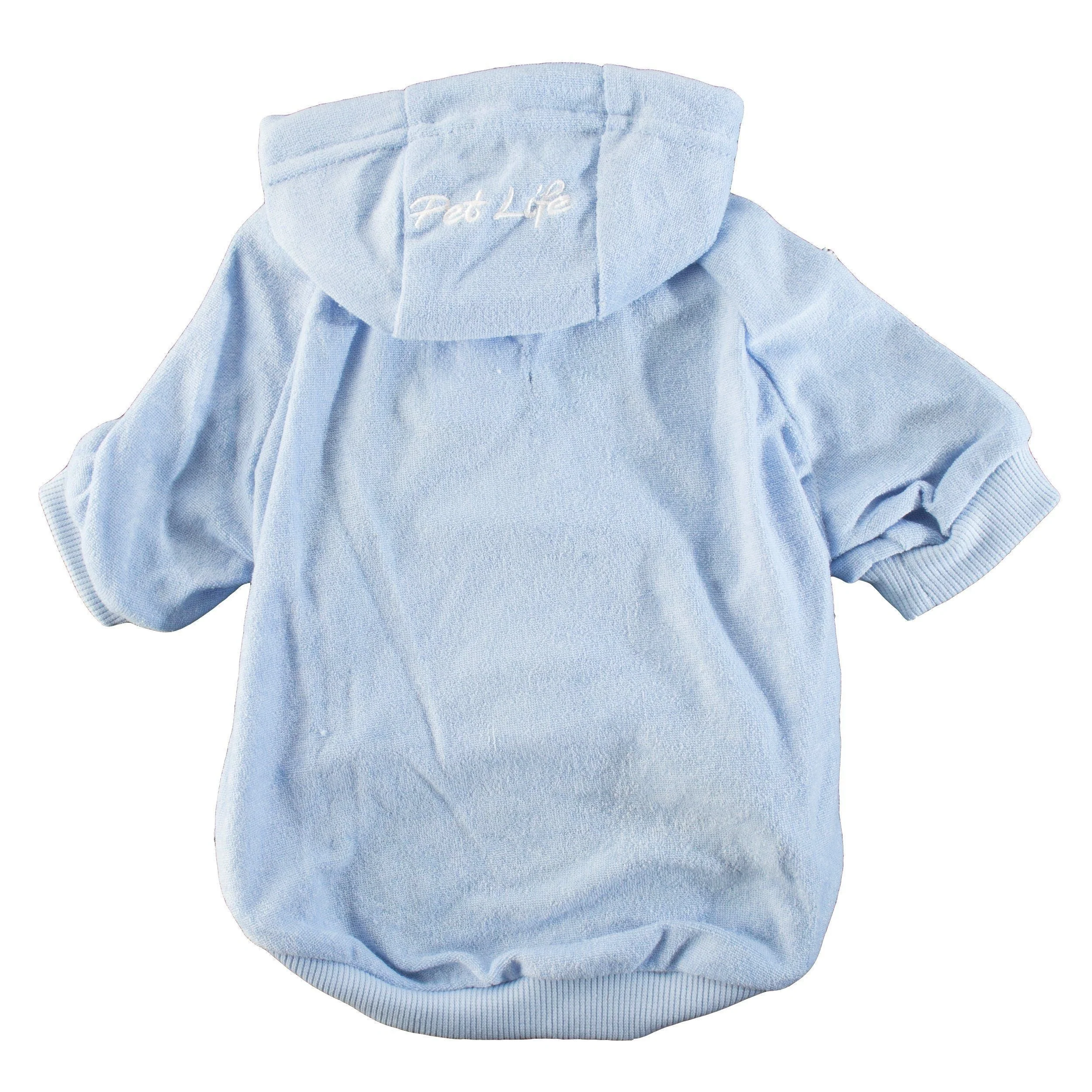 Pet Life ® French Terry Ultra-Soft Quick-Drying Hooded Dog Sweater