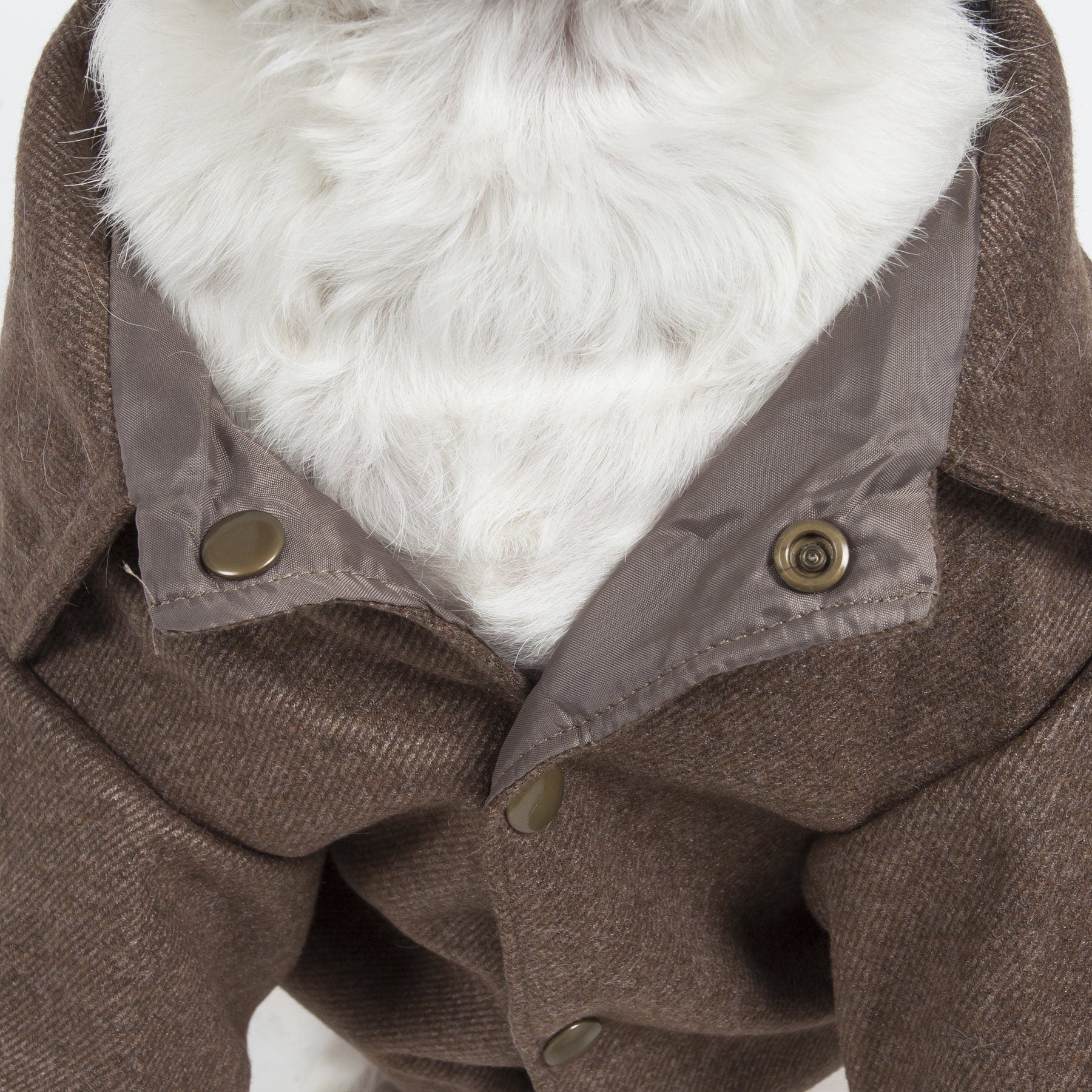 Pet Life ® 'Galore Back-Buckled' Fashion Wool Dog Jacket Coat - Image 3