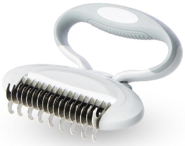 Pet Life ® 'Gyrater' Swivel Travel Grooming Dematting Pet Comb - Image 4