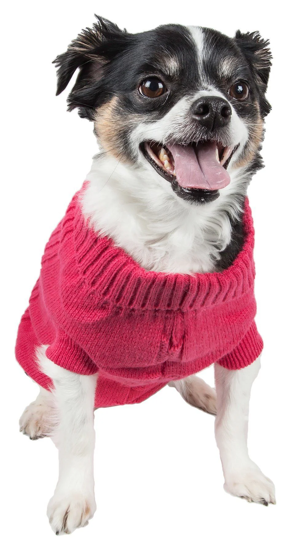 Pet Life ® Heavy Cotton Rib-Collared Fashion Dog Sweater - Image 4