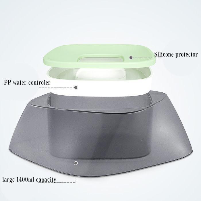 Pet Life ® 'Hydritate' Anti-Puddle Cat and Dog Drinking Water Bowl - Image 4