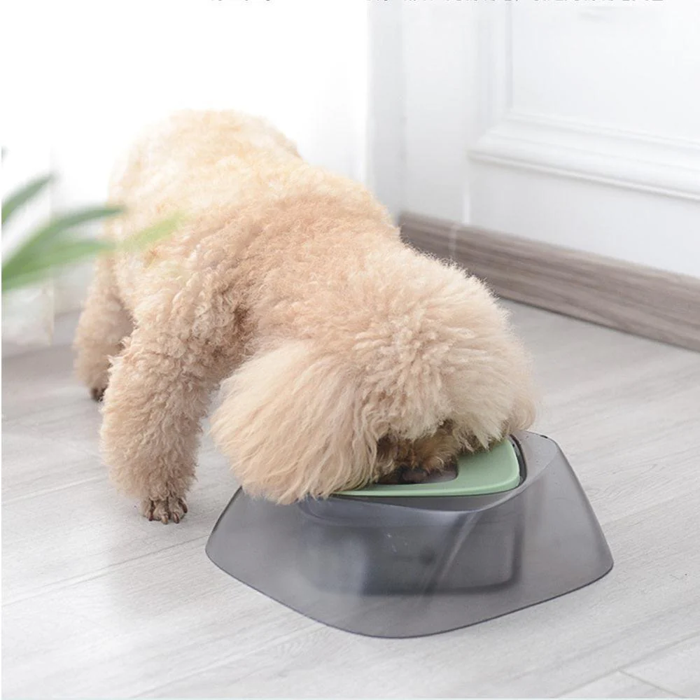 Pet Life ® 'Hydritate' Anti-Puddle Cat and Dog Drinking Water Bowl - Image 9