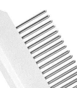 Pet Life ® 'JOYNE' Multi-Functional 2-in-1 Swivel Travel Grooming Comb and Deshedder - Image 2