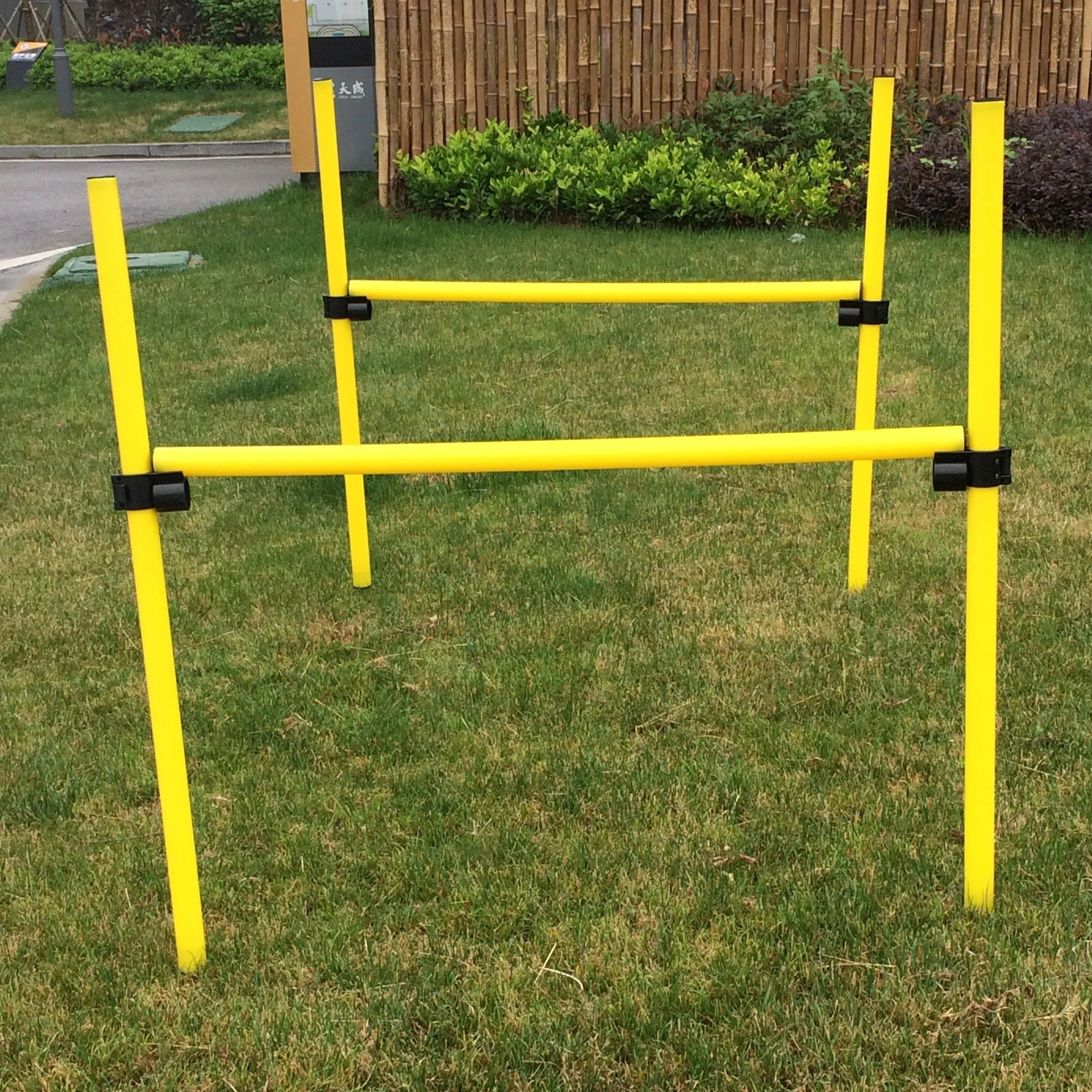 Pet Life ® 'Jumping Hurdle' Collapsible Travel Folding Outdoor Performance Agility Pet Dog Trainer Training Kit - Image 2