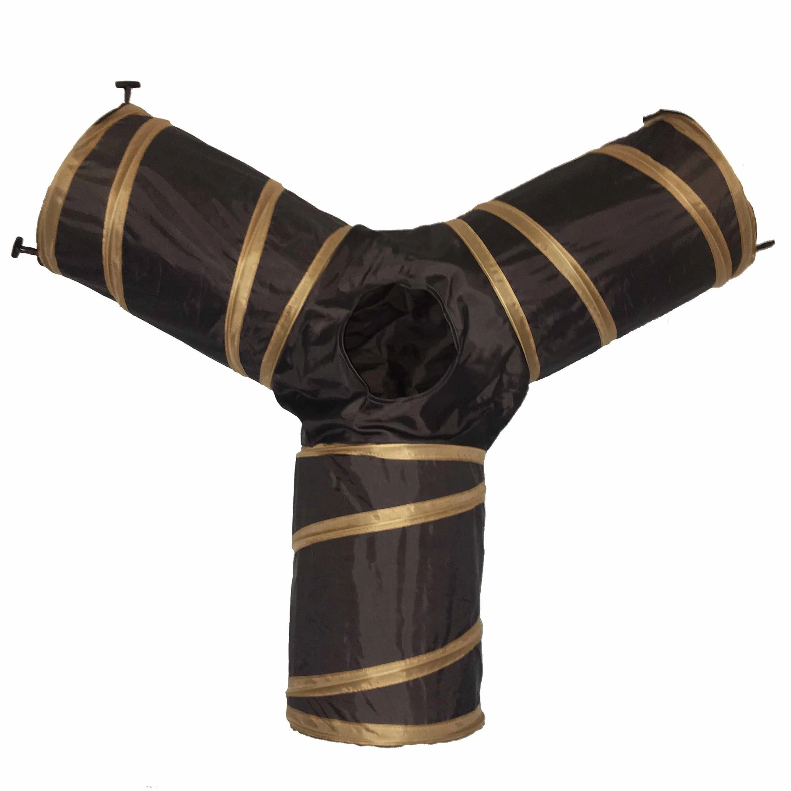 Pet Life ® 'Kitting-Go-Seek' Collapsible Folding Travel 3-way Kitty Cat Tunnel - Image 17