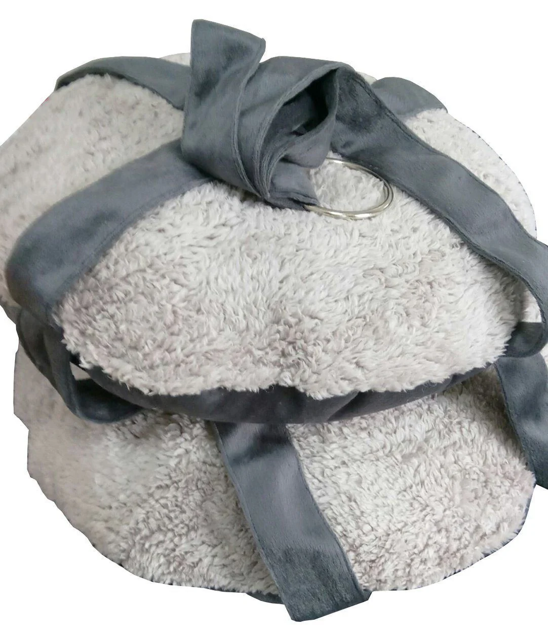 Pet Life ® 'Kittyhaus' Dual-Lounge Hanging Relaxing Kitty Cat Pillow Bed Hammock Lounger - Image 4