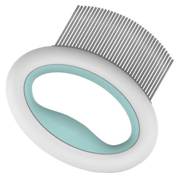 Pet Life ® 'Knuckler' Handheld Travel Flexible Grooming Pet Rake Comb - Image 9