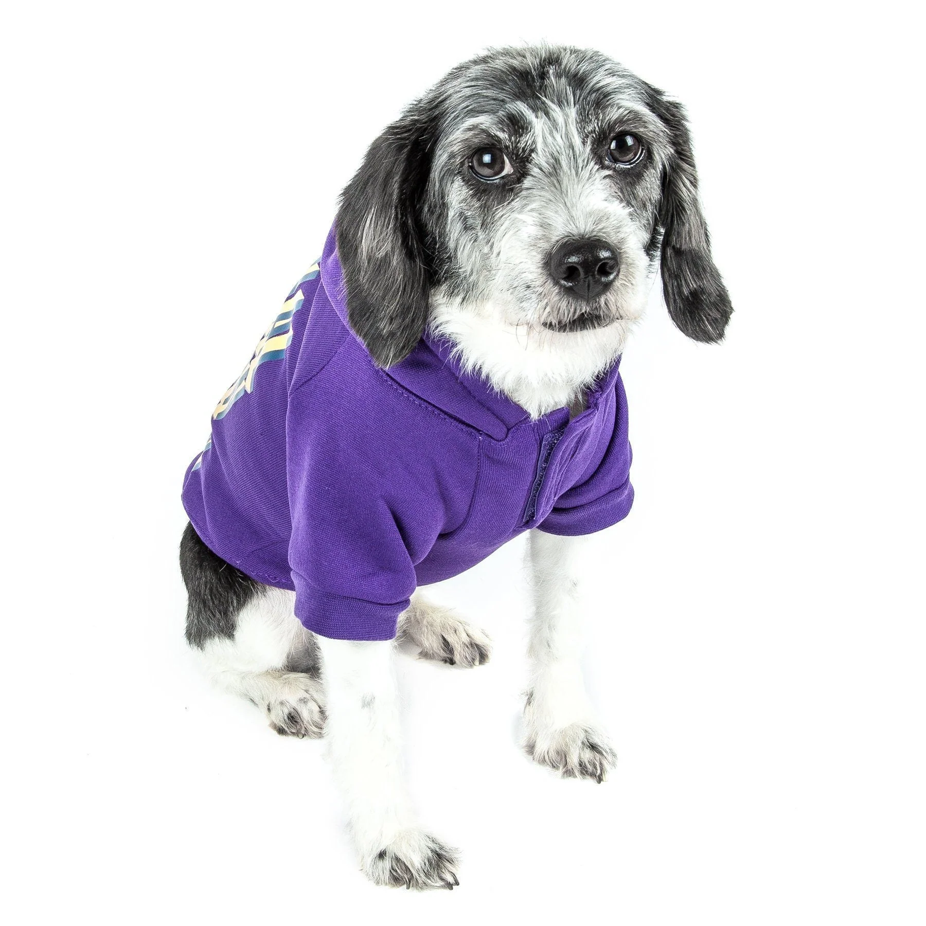 Pet Life ® LED Lighting Halloween Happy Snowman Hooded Dog Costume Sweater w/ Included Batteries - Image 4