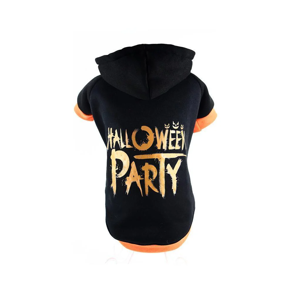 Pet Life ® LED Lighting Halloween Party Hooded Dog Costume Sweater w/ Included Batteries - Image 5