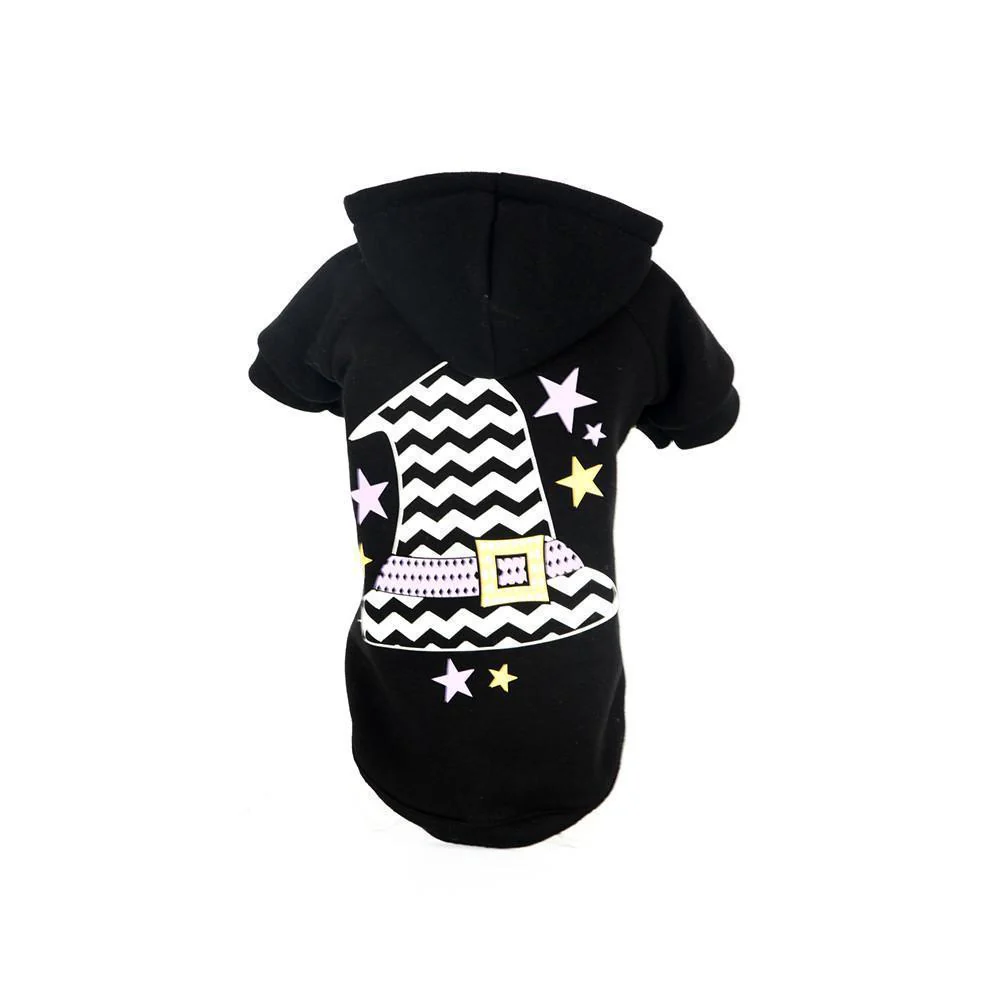 Pet Life ® LED Lighting 'Magical Hat' Hooded Dog Costume Sweater w/ Included Batteries - Image 2