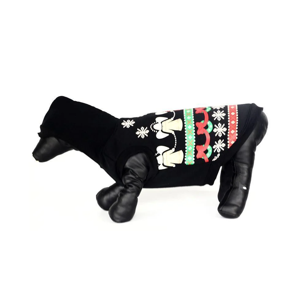 Pet Life ® LED Lighting Patterned Holiday Hooded Dog Costume Sweater w/ Included Batteries - Image 4