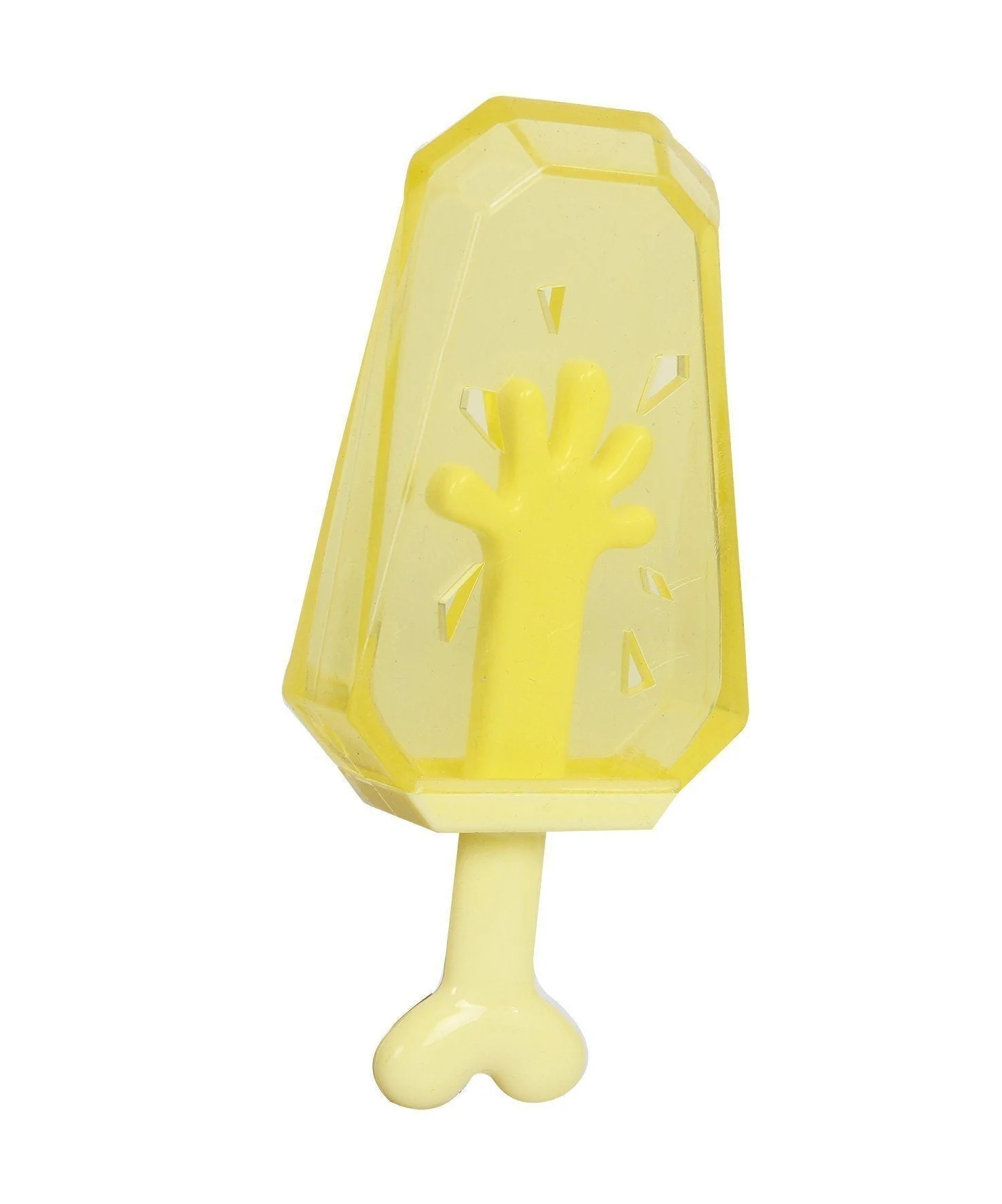 Pet Life ® 'Lick & Gnaw' Cooling Ices Cone Freezable and Chewable Tossing Waterproof Floating Pet Dog Toy - Image 4