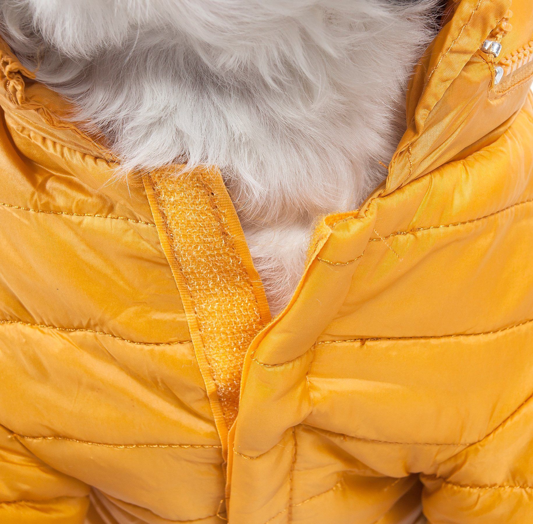 Pet Life ® Lightweight Adjustable and Collapsible 'Sporty Avalanche' Dog Coat w/ Pop-out Zippered Hood - Image 18