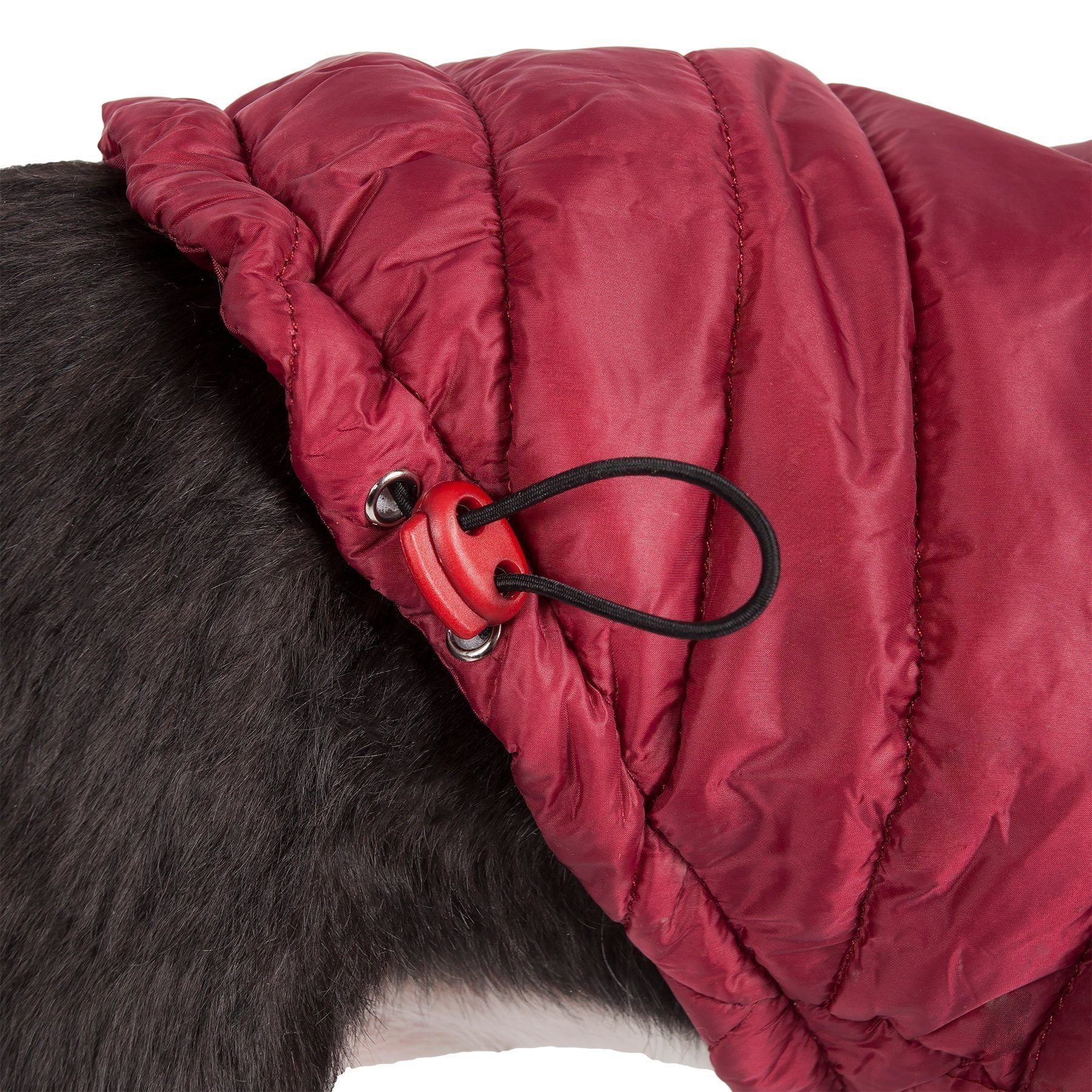 Pet Life ® Lightweight Adjustable and Collapsible 'Sporty Avalanche' Dog Coat w/ Pop-out Zippered Hood - Image 23
