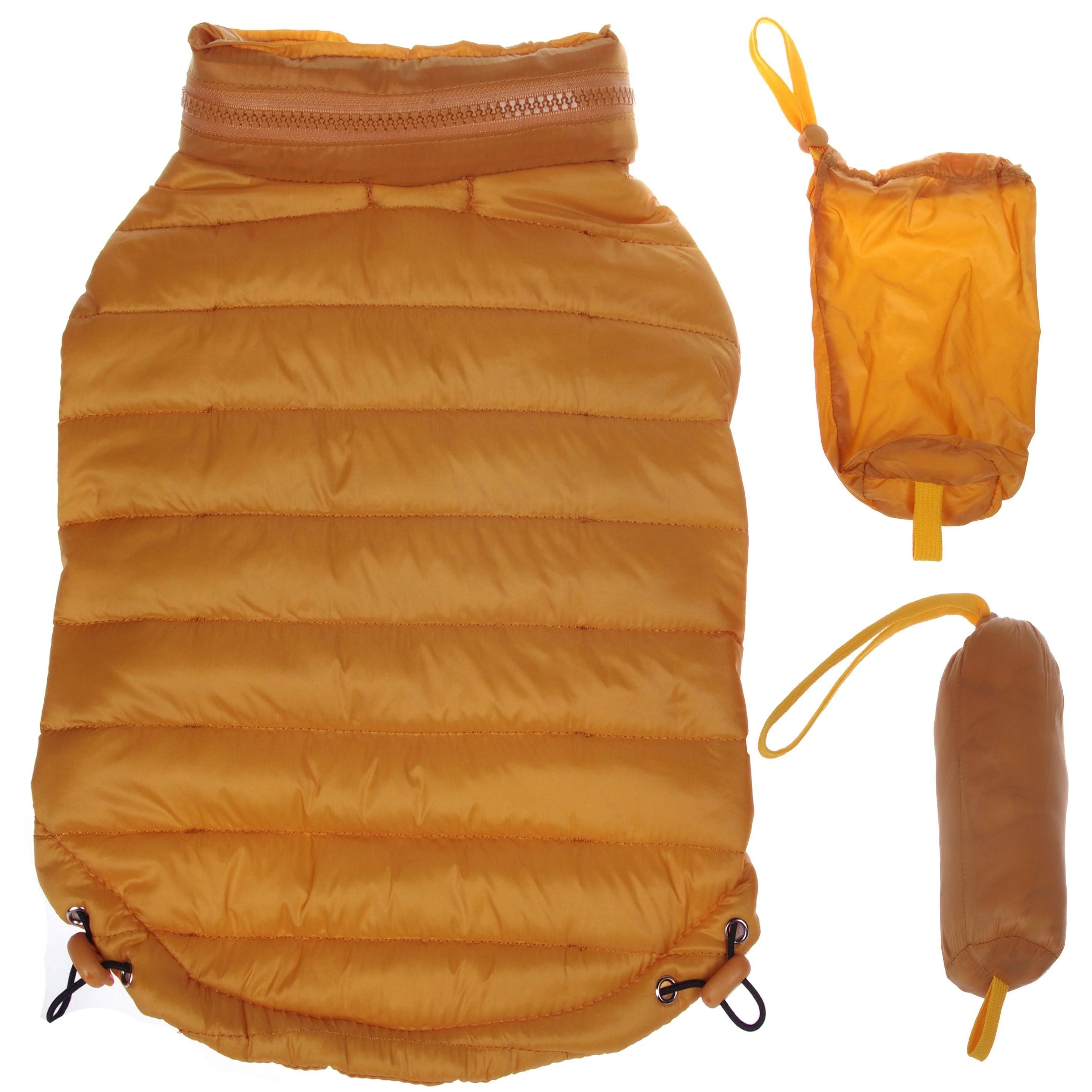 Pet Life ® Lightweight Adjustable and Collapsible 'Sporty Avalanche' Dog Coat w/ Pop-out Zippered Hood - Image 27