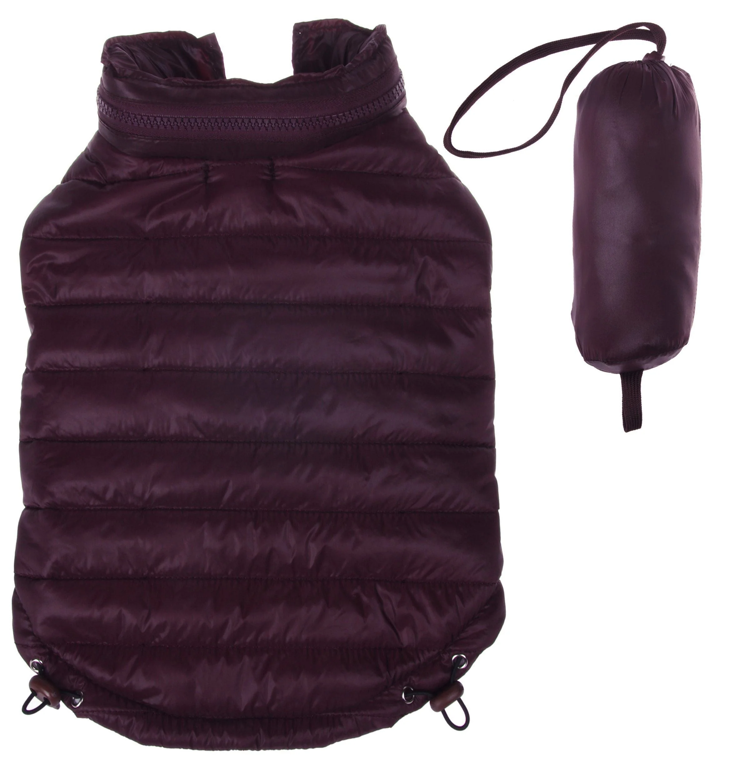 Pet Life ® Lightweight Adjustable and Collapsible 'Sporty Avalanche' Dog Coat w/ Pop-out Zippered Hood - Image 29