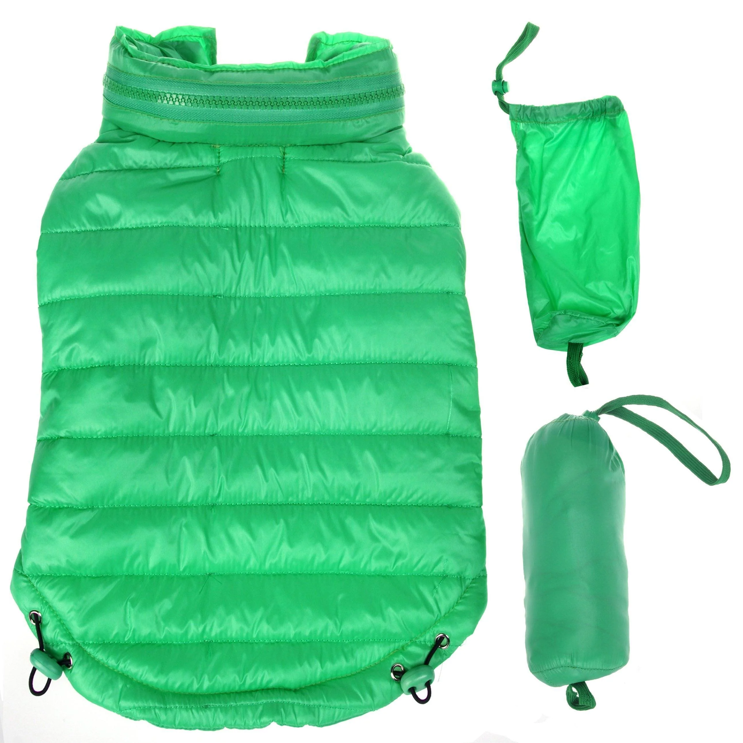 Pet Life ® Lightweight Adjustable and Collapsible 'Sporty Avalanche' Dog Coat w/ Pop-out Zippered Hood - Image 30