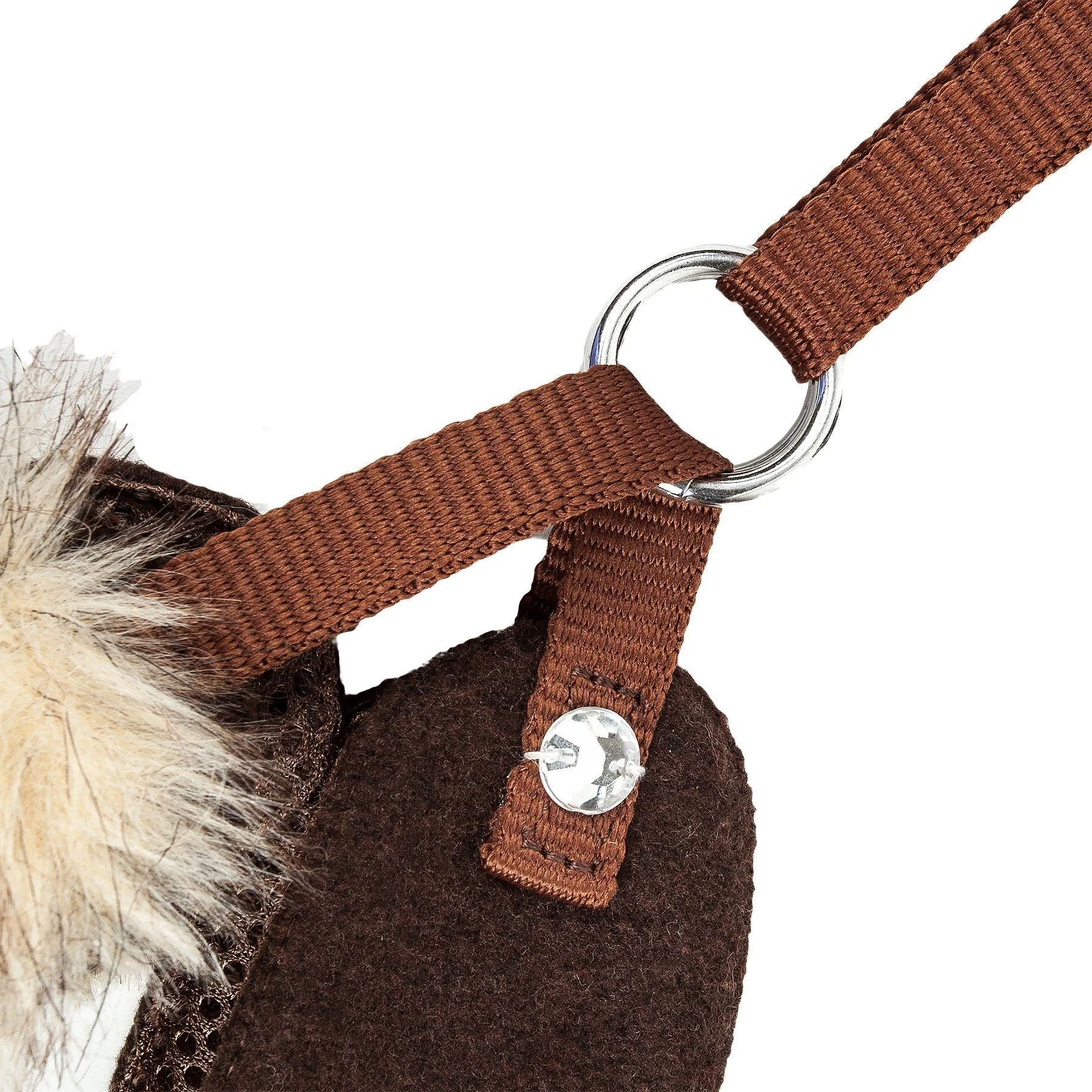 Pet Life ® Luxe 'Furracious' 2-In-1 Adjustable Dog Harness and Leash with Detachable Fur Collar - Image 15