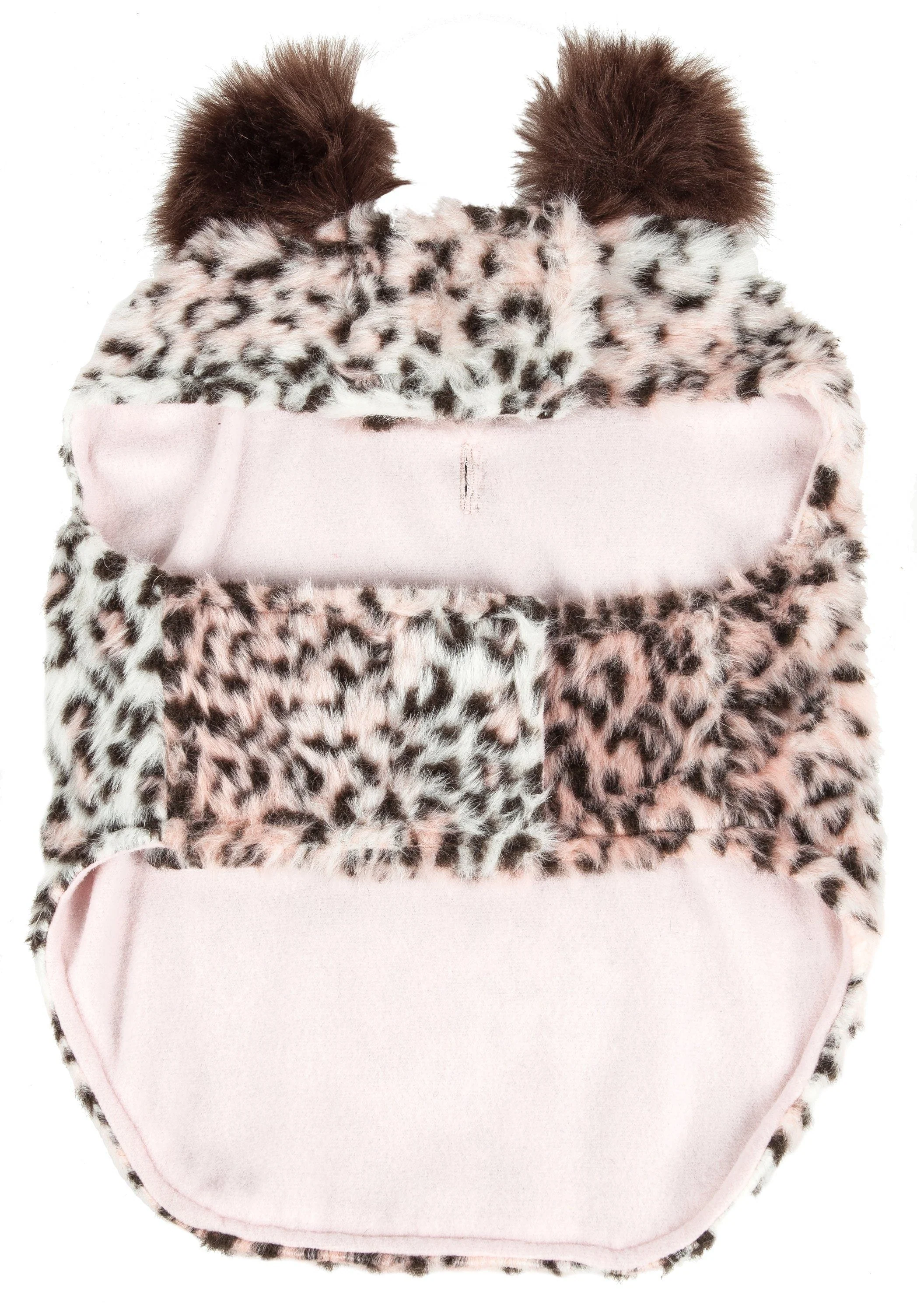 Pet Life ® Luxe 'Furracious' Cheetah Patterned Mink Designer Fashion Fur Dog Coat - Image 5