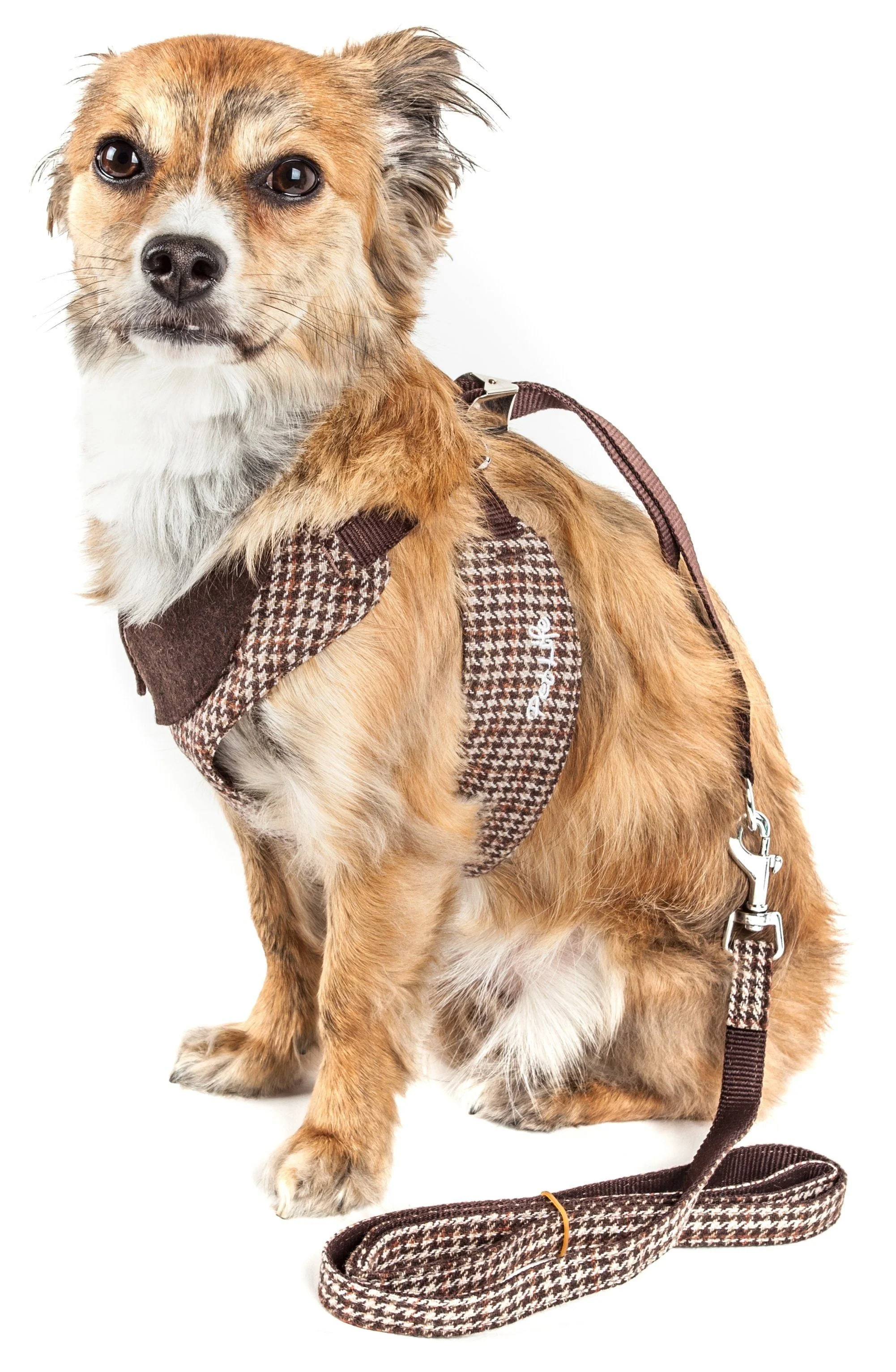 Pet Life ® Luxe 'Houndsome' 2-In-1 Adjustable Designer Dog Harness and Leash - Image 2