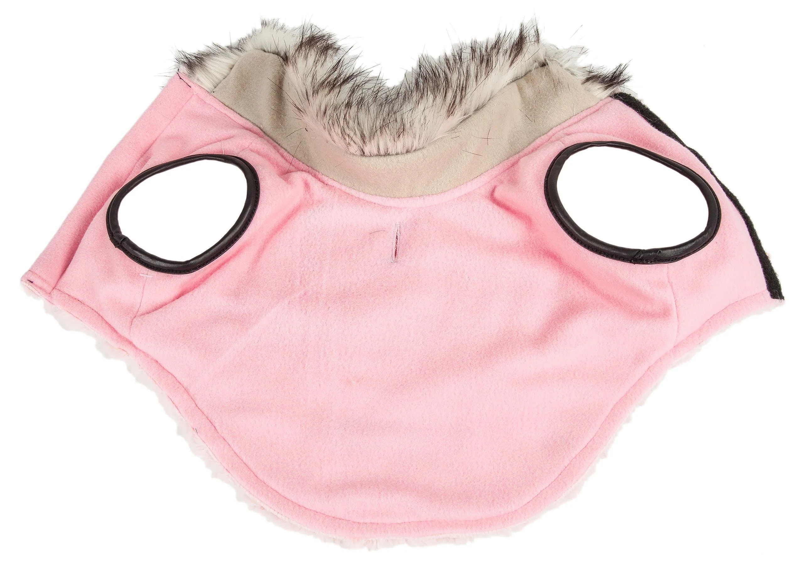 Pet Life ®  Luxe 'Pinkachew' Charming Fashion Mink Fur Dog Coat - Image 7