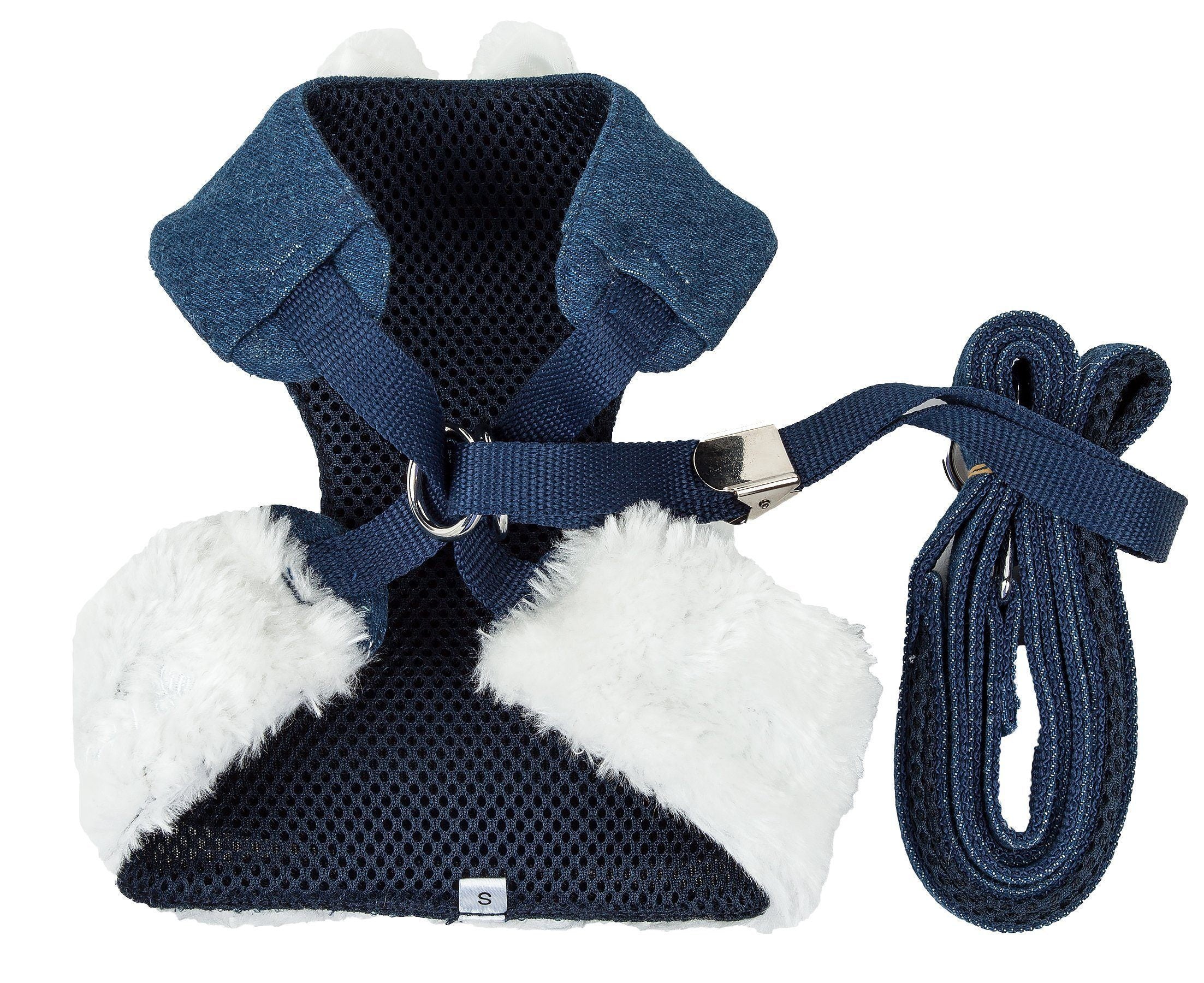 Pet Life ® Luxe 'Pom Draper' 2-In-1 Adjustable Fashion Dog Harness and Leash - Image 5