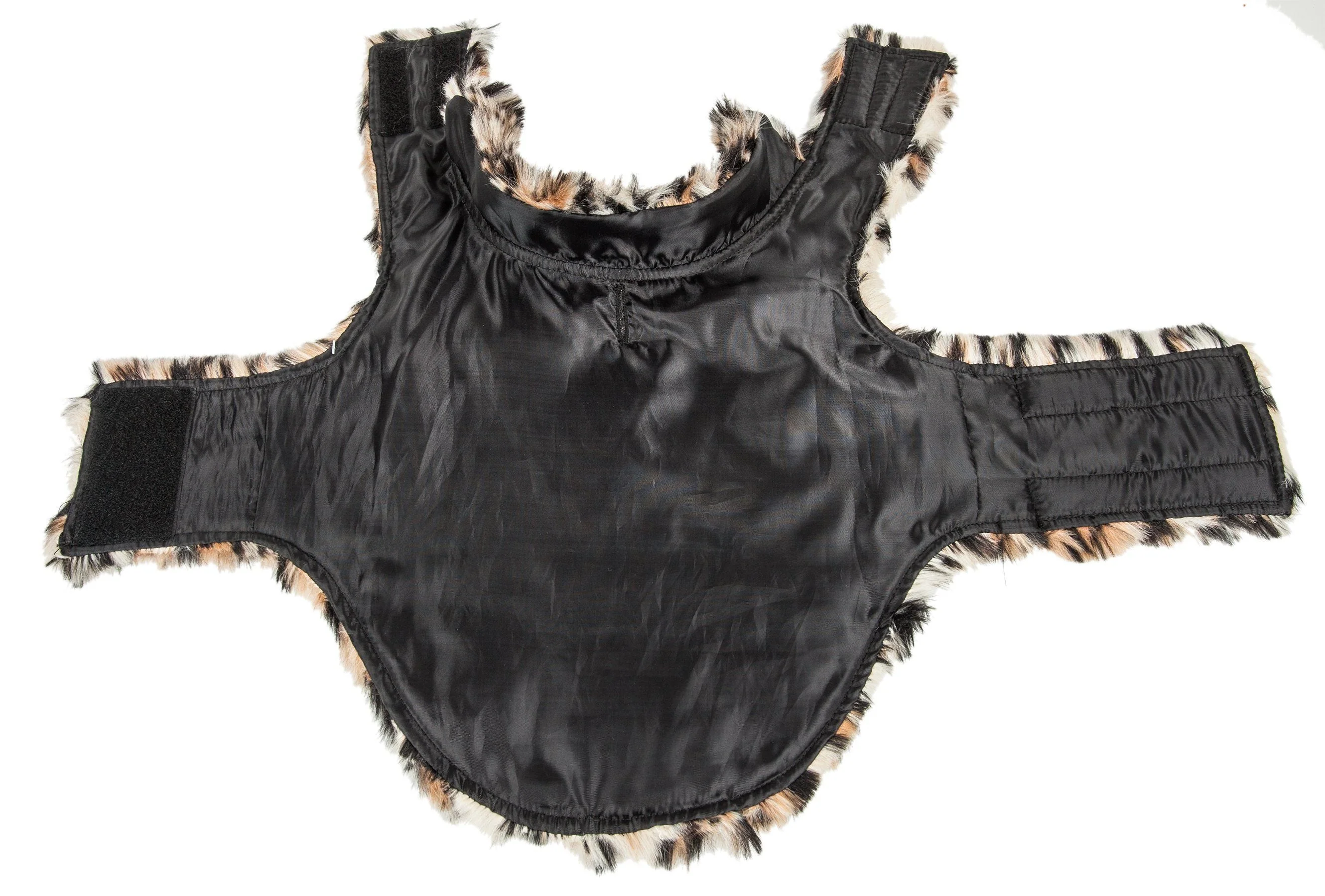 Pet Life ®  Luxe 'Poocheetah' Cheetah-Spotted Designer Mink Fur Dog Coat - Image 9