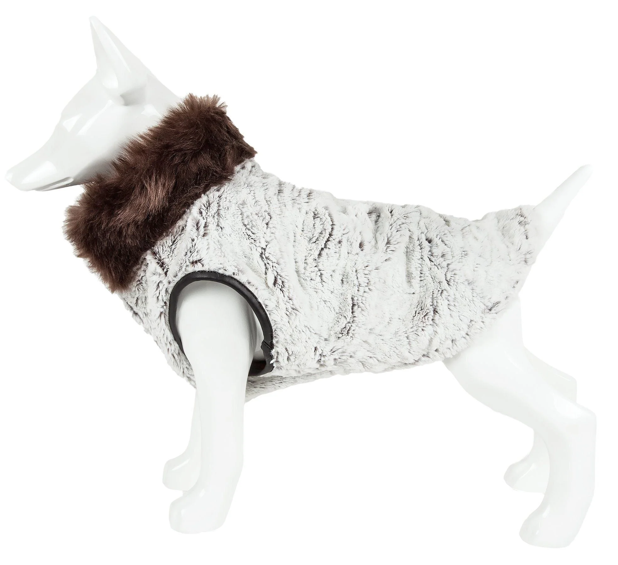 Pet Life ® Luxe 'Purrlage' Pelage Designer Fashion Fur Dog Coat - Image 10