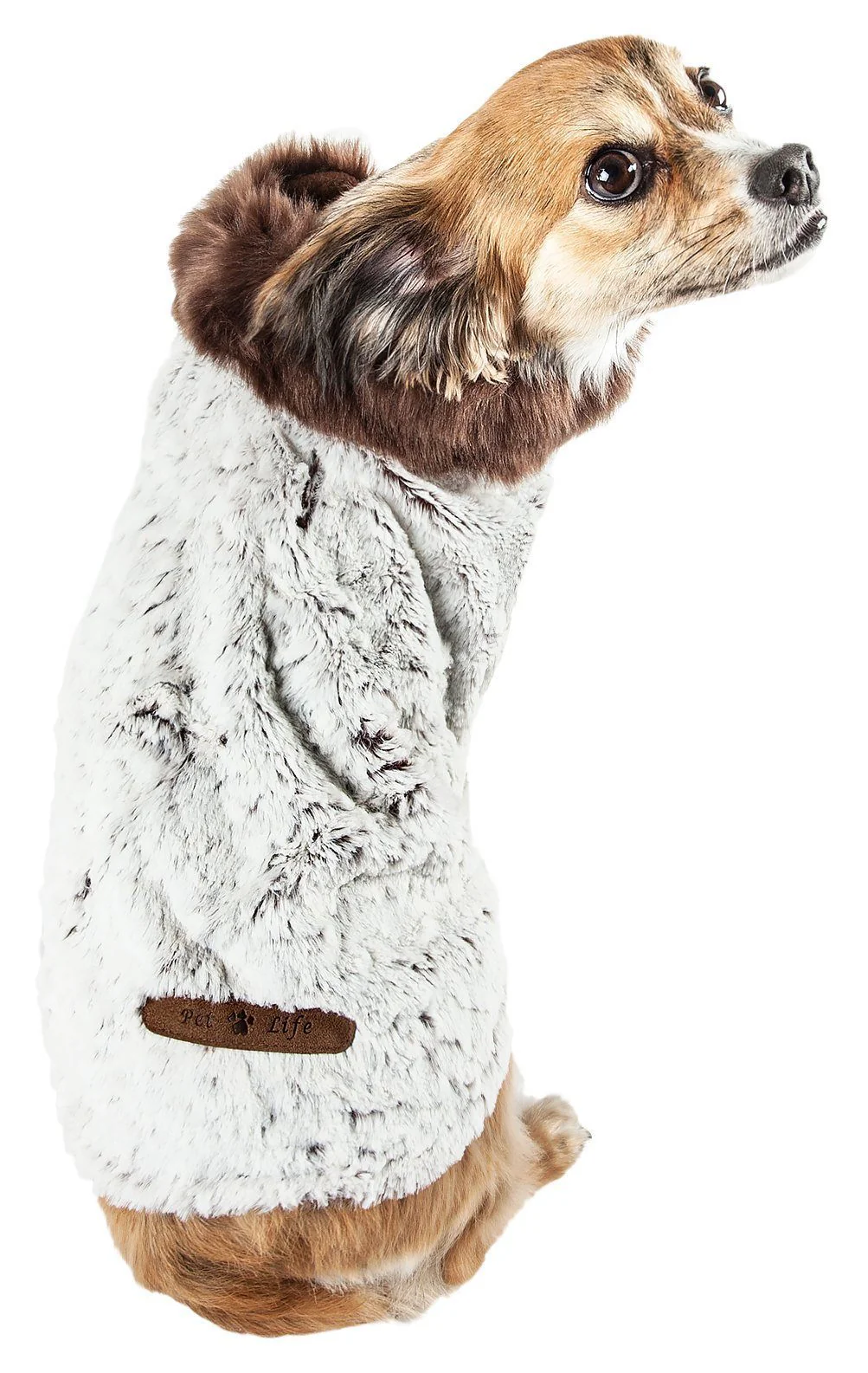 Pet Life ® Luxe 'Purrlage' Pelage Designer Fashion Fur Dog Coat - Image 3