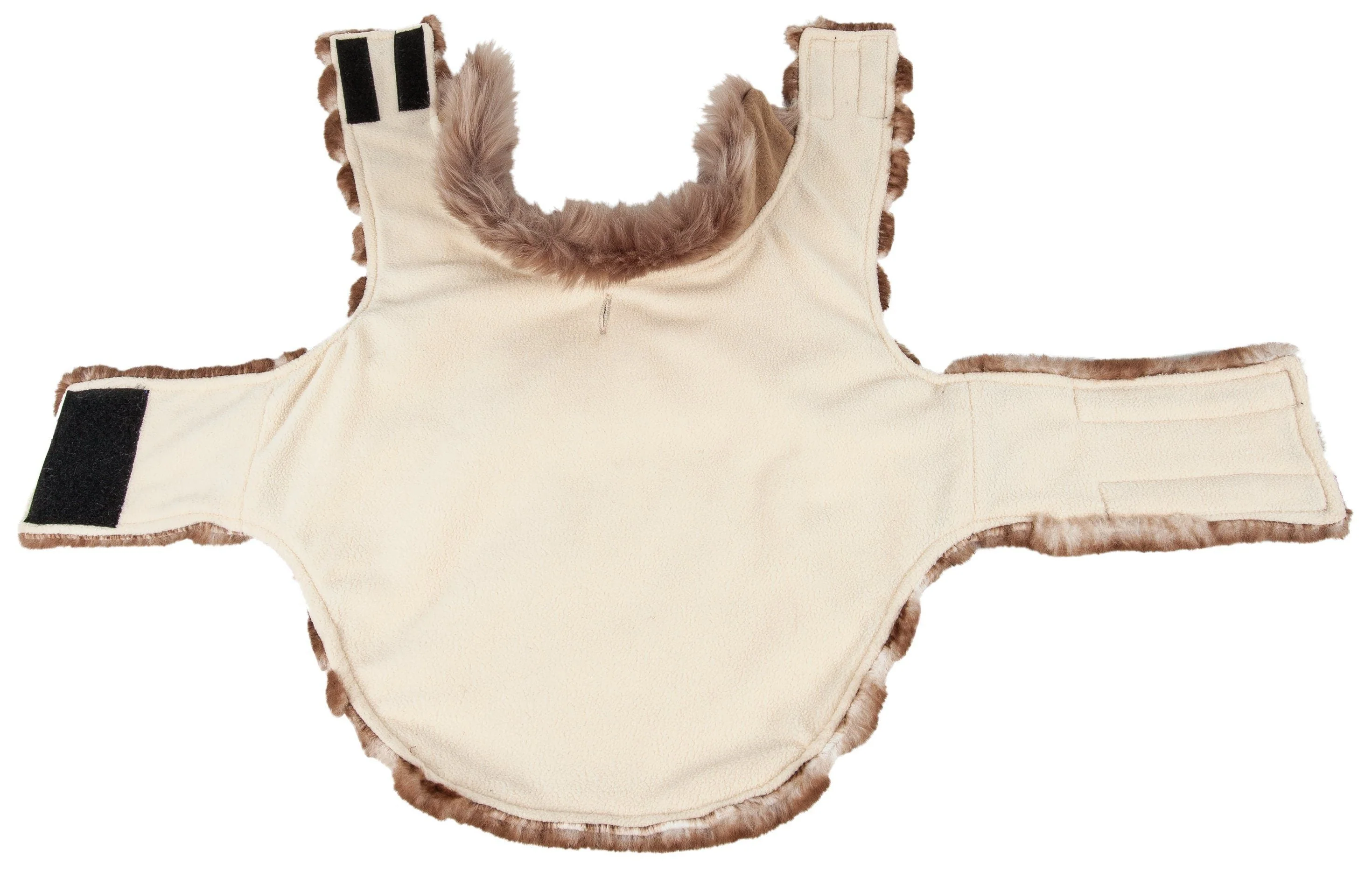 Pet Life ® Luxe 'Tira-Poochoo' Tiramisu Patterned Mink Fur Designer Dog Jacket - Image 8