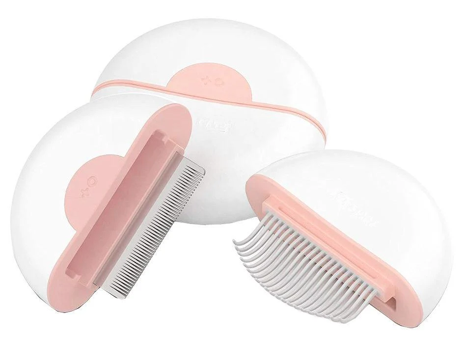 Pet Life ® 'LYNX' 2-in-1 Travel Connecting Grooming Pet Comb and Deshedder - Image 10