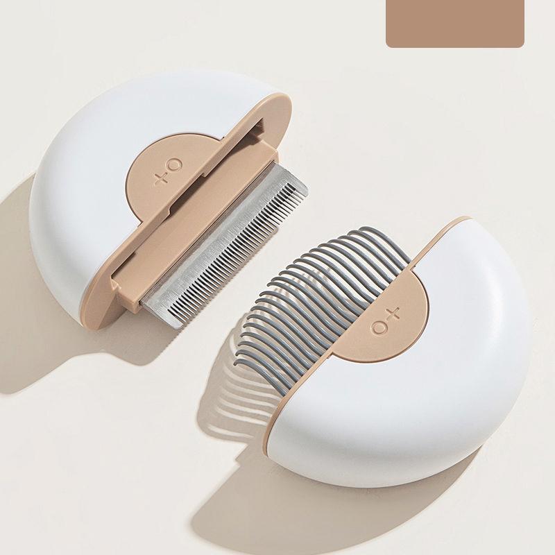 Pet Life ® 'LYNX' 2-in-1 Travel Connecting Grooming Pet Comb and Deshedder - Image 3