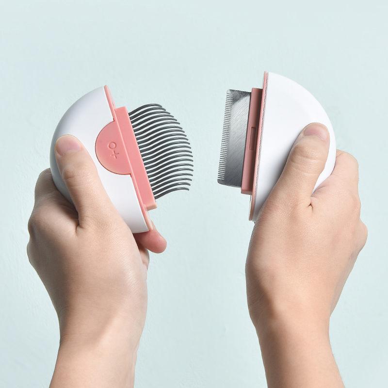 Pet Life ® 'LYNX' 2-in-1 Travel Connecting Grooming Pet Comb and Deshedder - Image 8