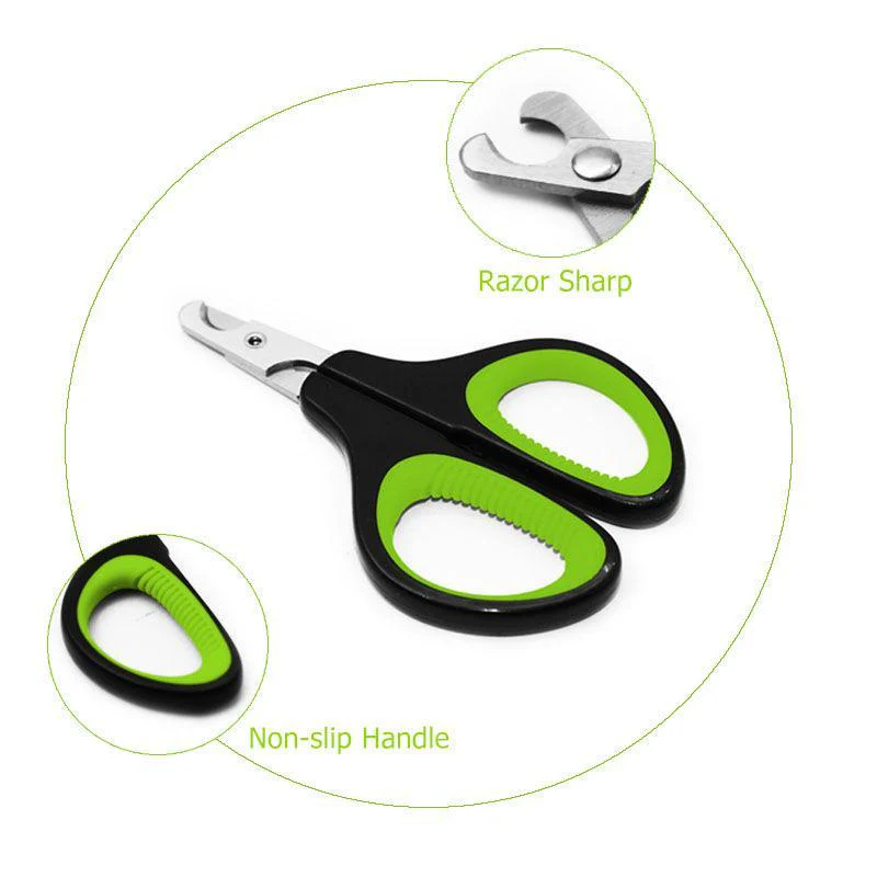 Pet Life ® 'Mini Razor' Grooming Pet Nail Clipper for Small Breeds Puppies and Cats - Image 2