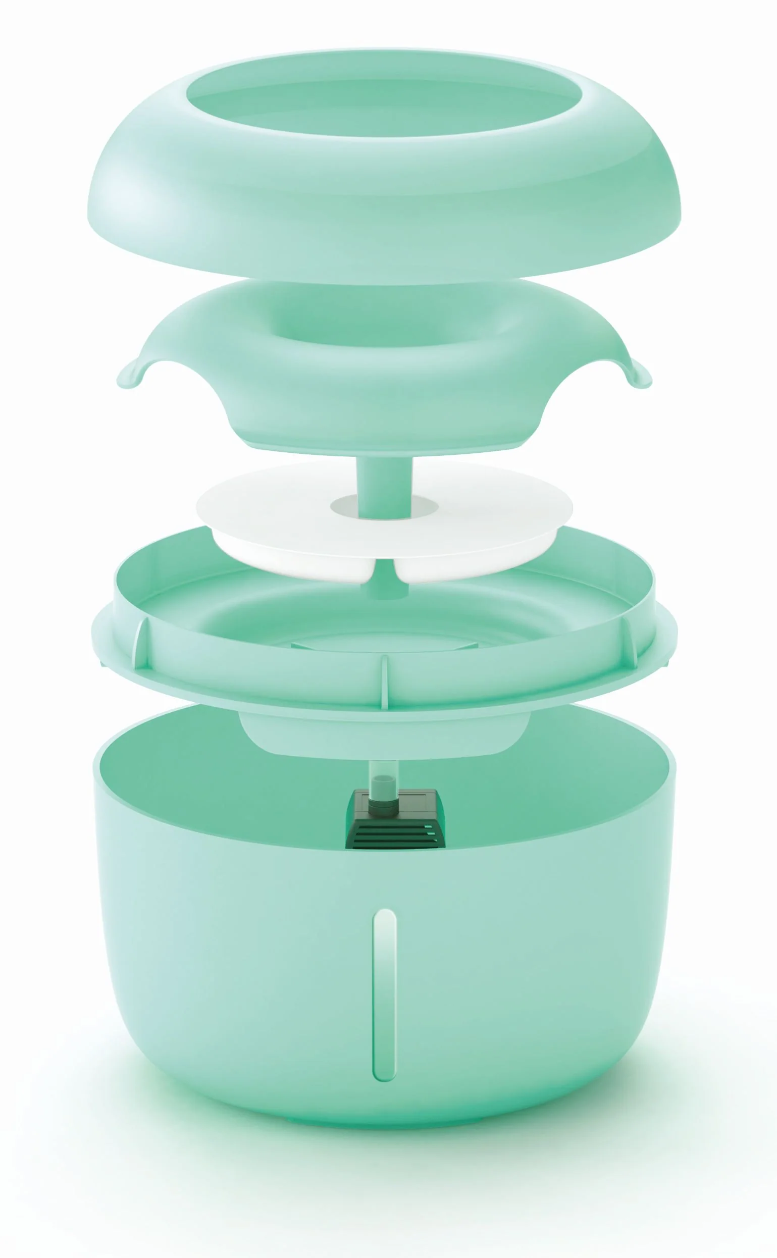 Pet Life ® 'Moda-Pure' Ultra-Quite Filtered Dog and Cat Fountain Waterer - Image 13