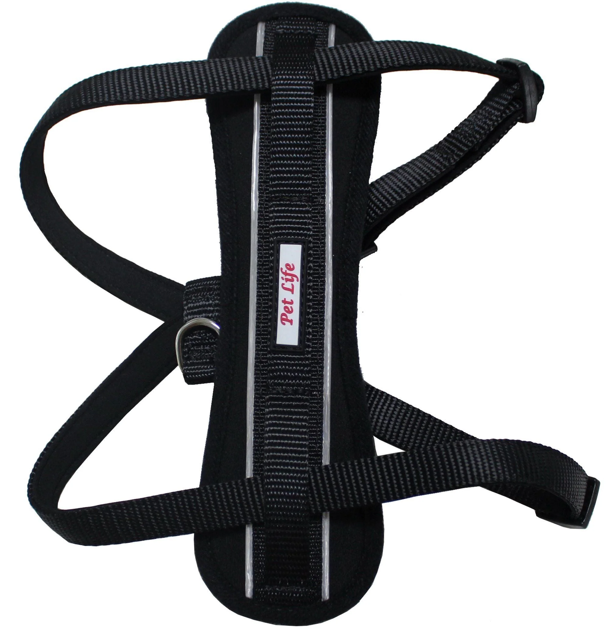 Pet Life ® 'Mountaineer' Chest Compressive Adjustable and Reflective Easy Pull Pet Dog Harness - Image 2