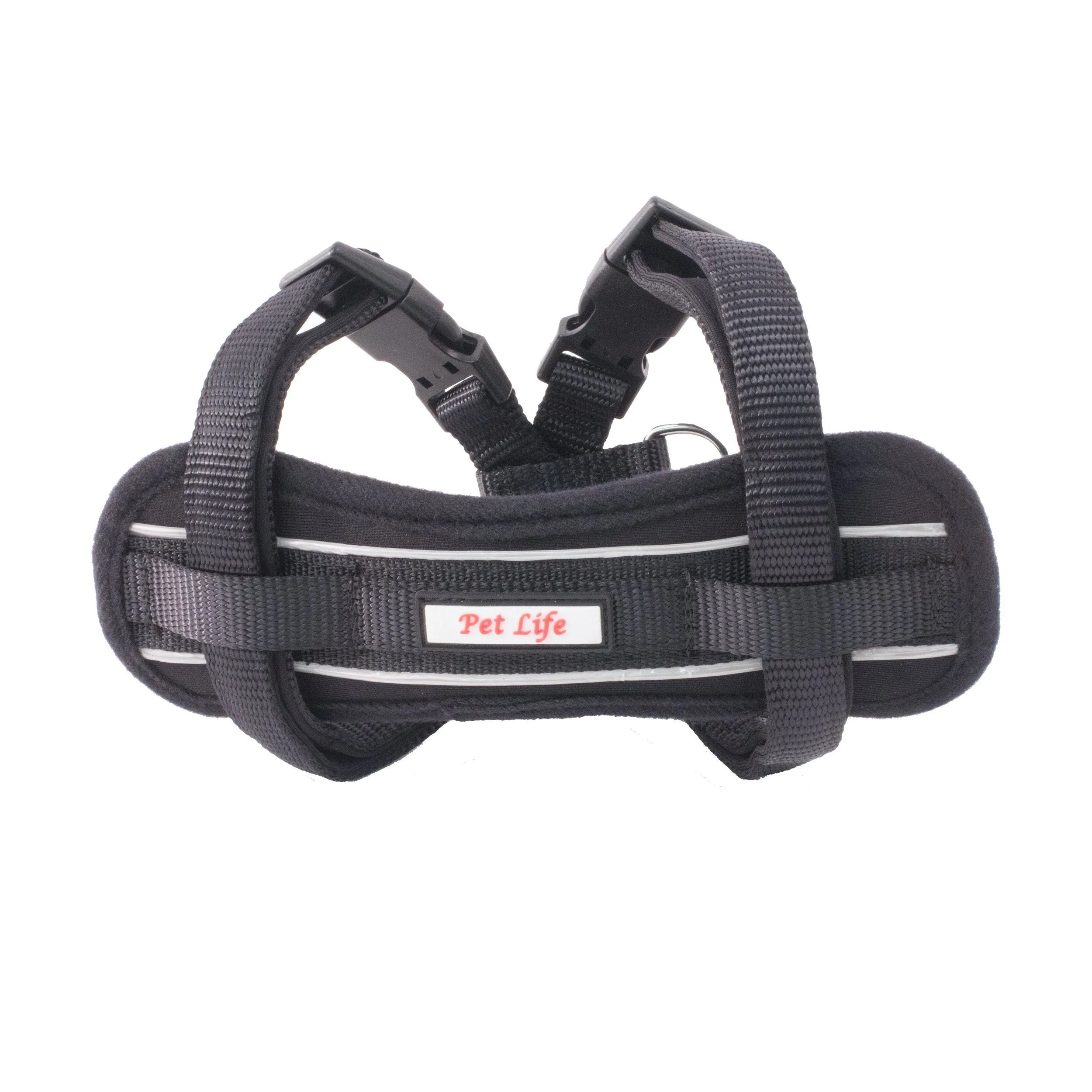 Pet Life ® 'Mountaineer' Chest Compressive Adjustable and Reflective Easy Pull Pet Dog Harness - Image 4