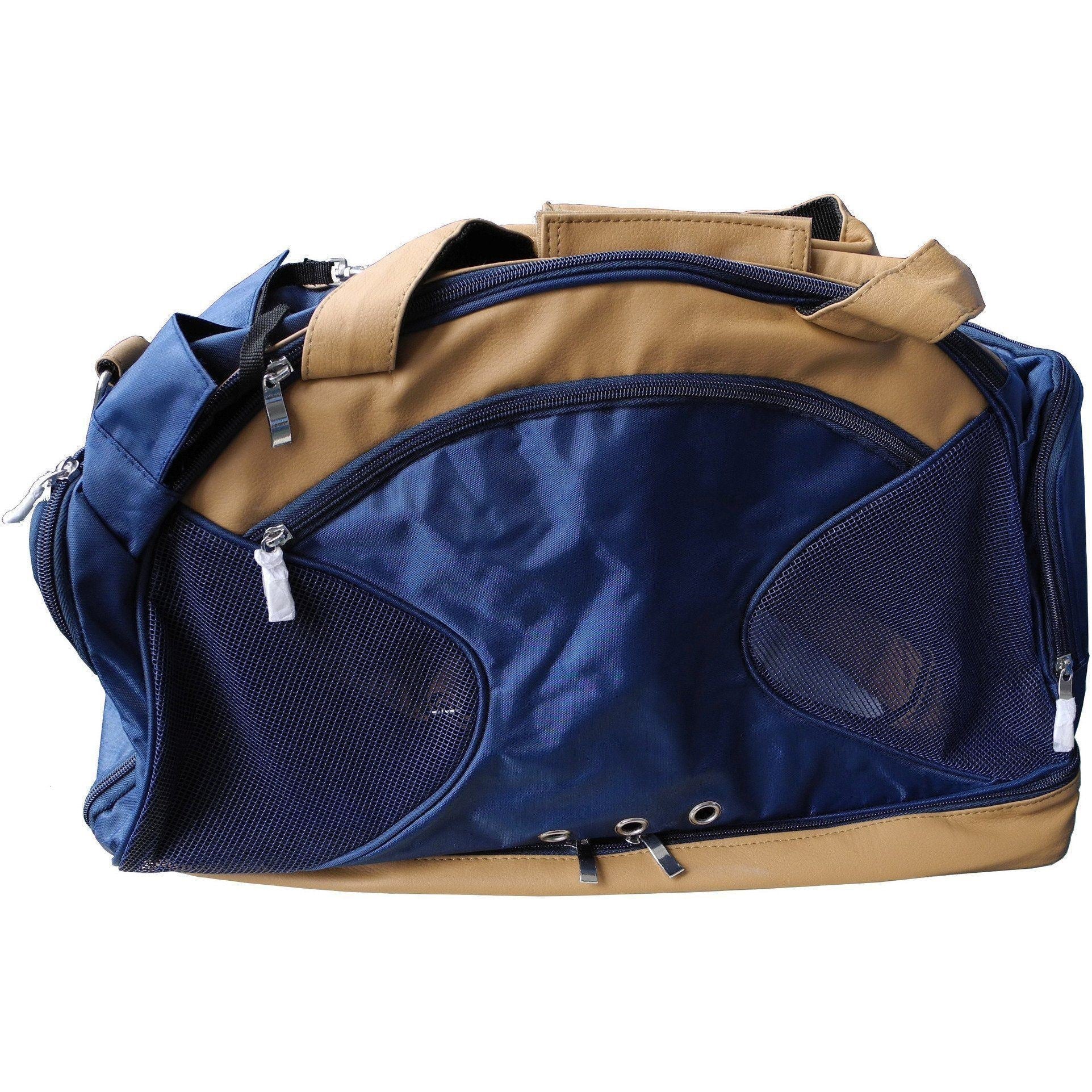 Pet Life ® 'Multi-Storage' Compartment Fashion Designer Travel Pet Dog Carrier Tote - Image 2