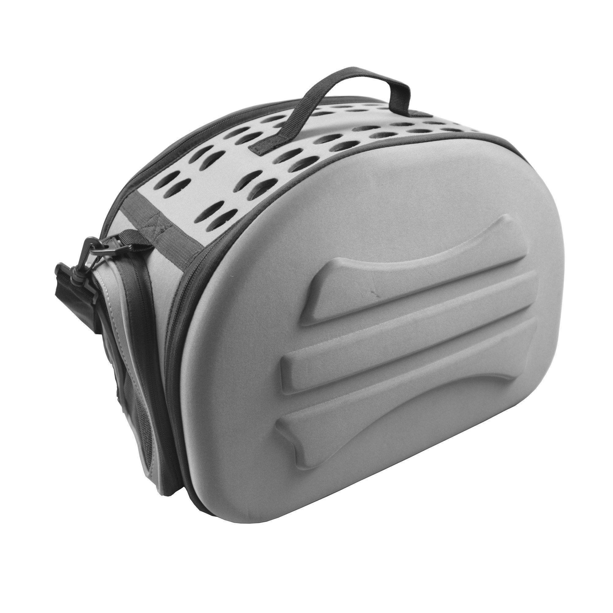 Pet Life ® 'Narrow Shelled' Lightweight Collapsible Military Grade Fashion Designer Travel Pet Dog Carrier Crate - Image 3