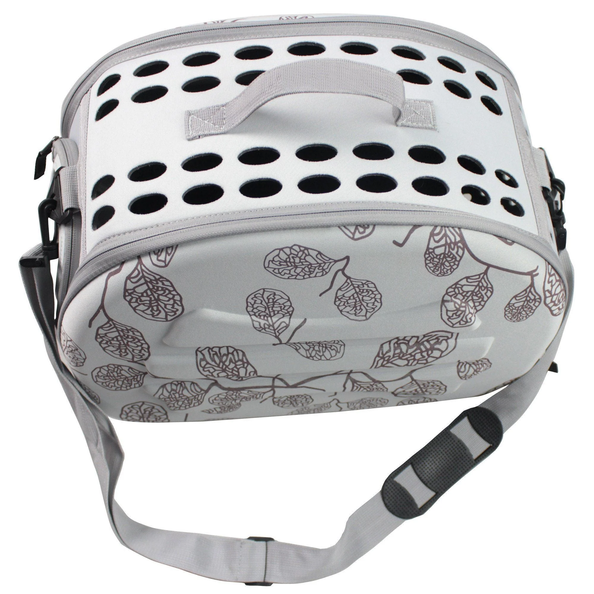 Pet Life ® 'Narrow Shelled' Lightweight Collapsible Military Grade Fashion Designer Travel Pet Dog Carrier Crate - Image 6
