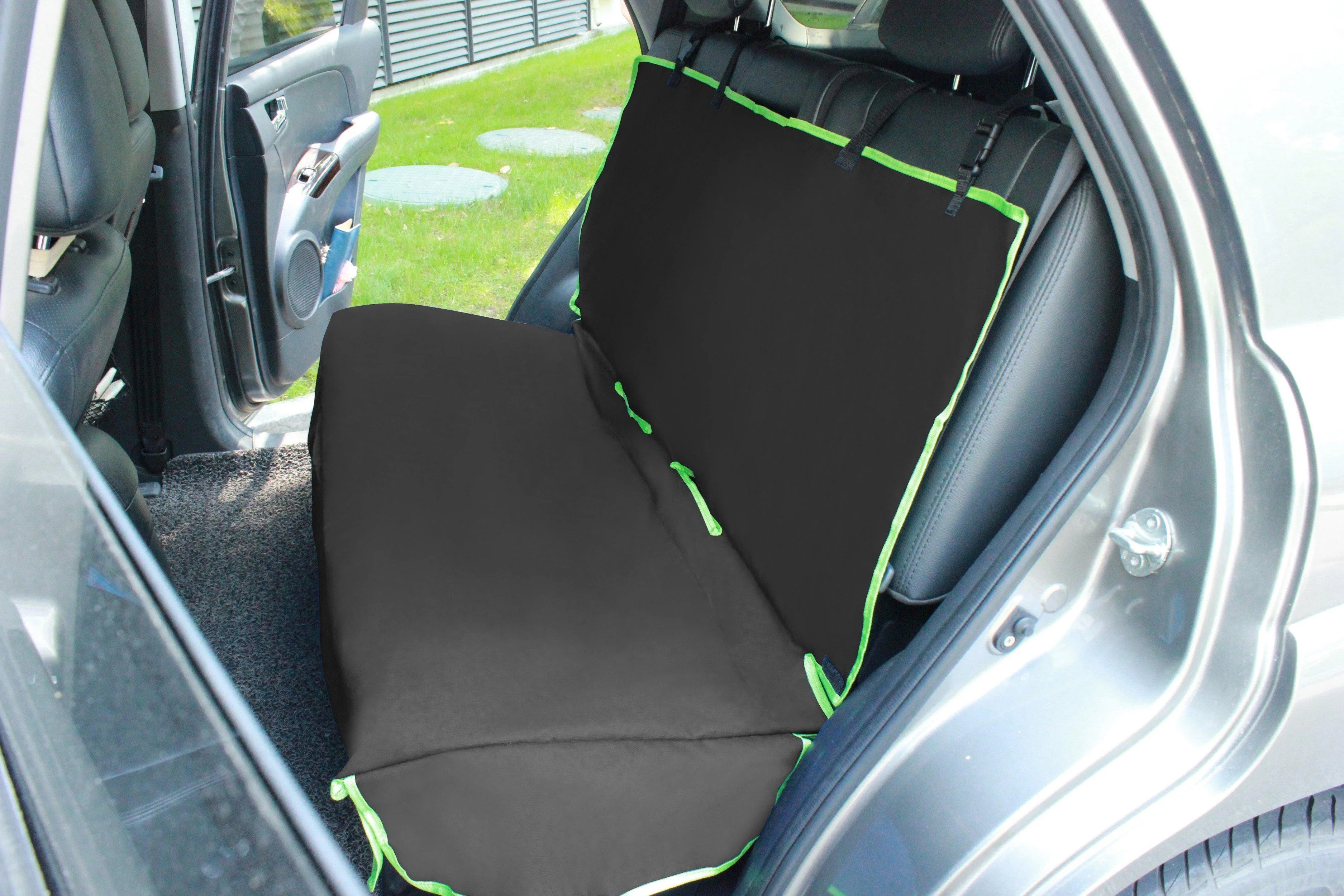 Pet Life ® 'Open Road' Full Back Seat Safety Child Pet Cat Dog Car Seat Carseat Cover Protector - Image 2
