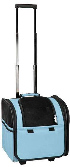 Pet Life ® 'Pawdon Me '  Wheeled Airline Approved Travel Collapsible Pet Dog Carrier - Image 8